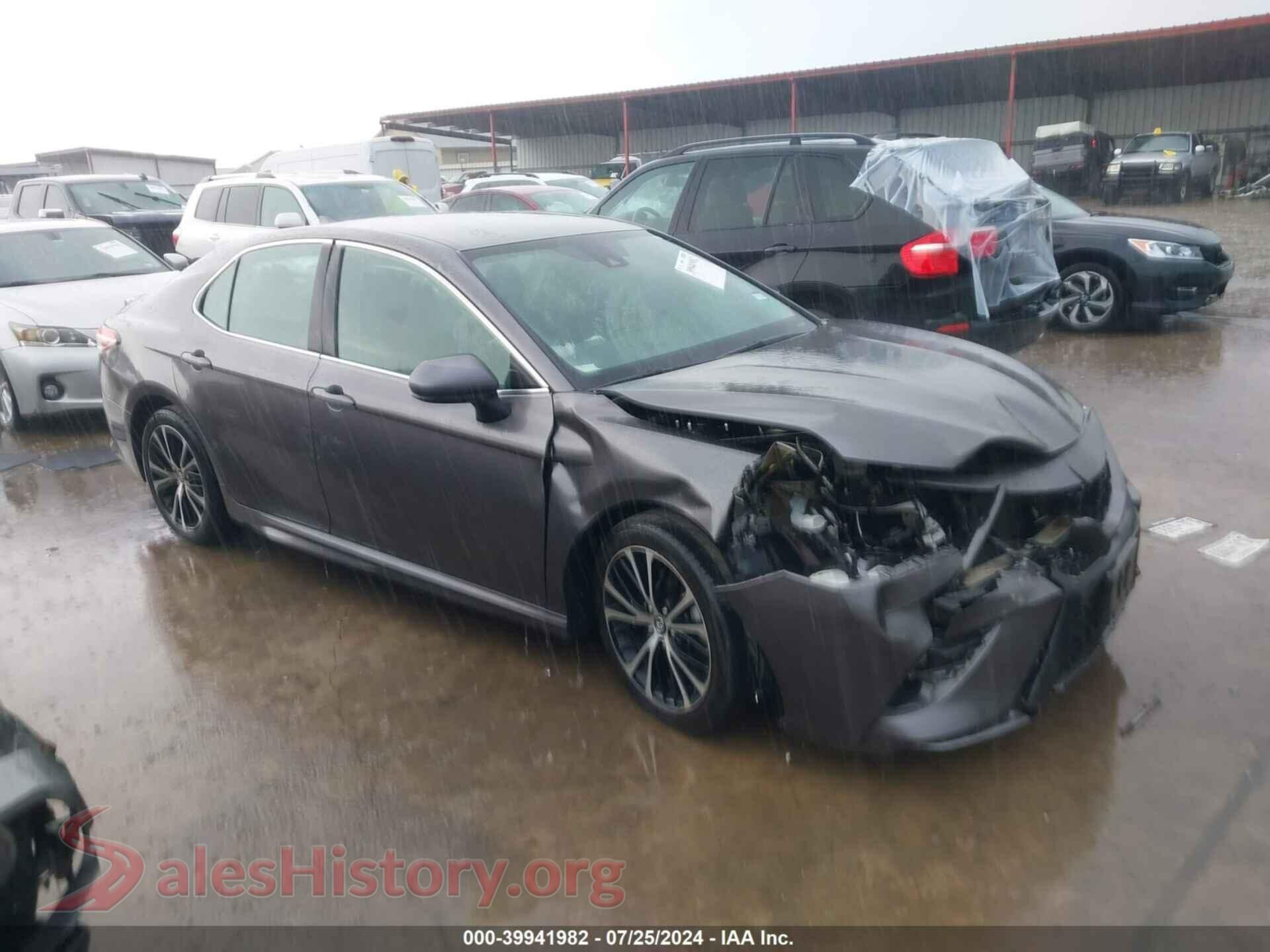 2020 TOYOTA CAMRY — VIN 4T1G11AK6LU326654