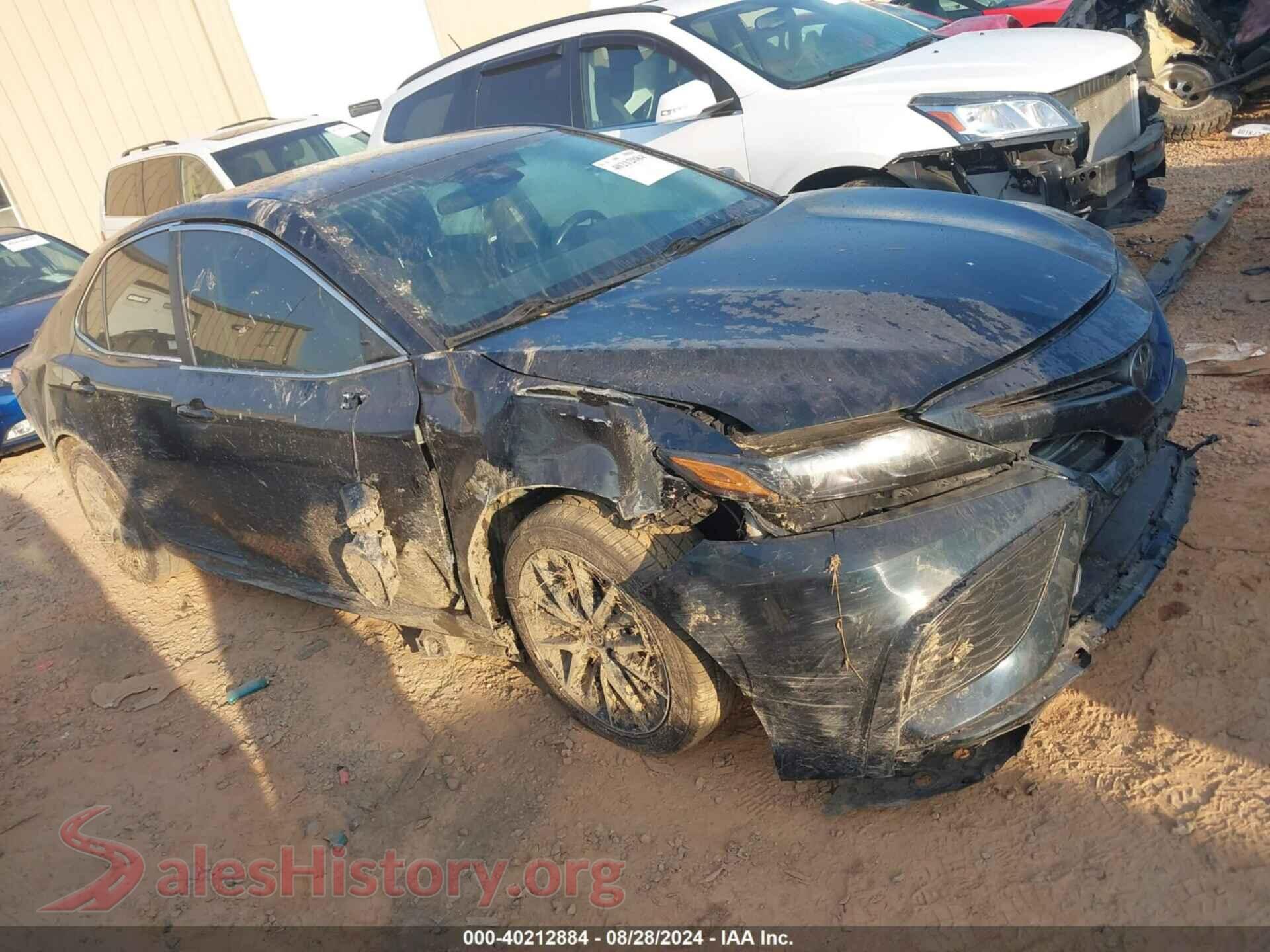 2021 TOYOTA CAMRY — VIN 4T1G11AK6MU420745