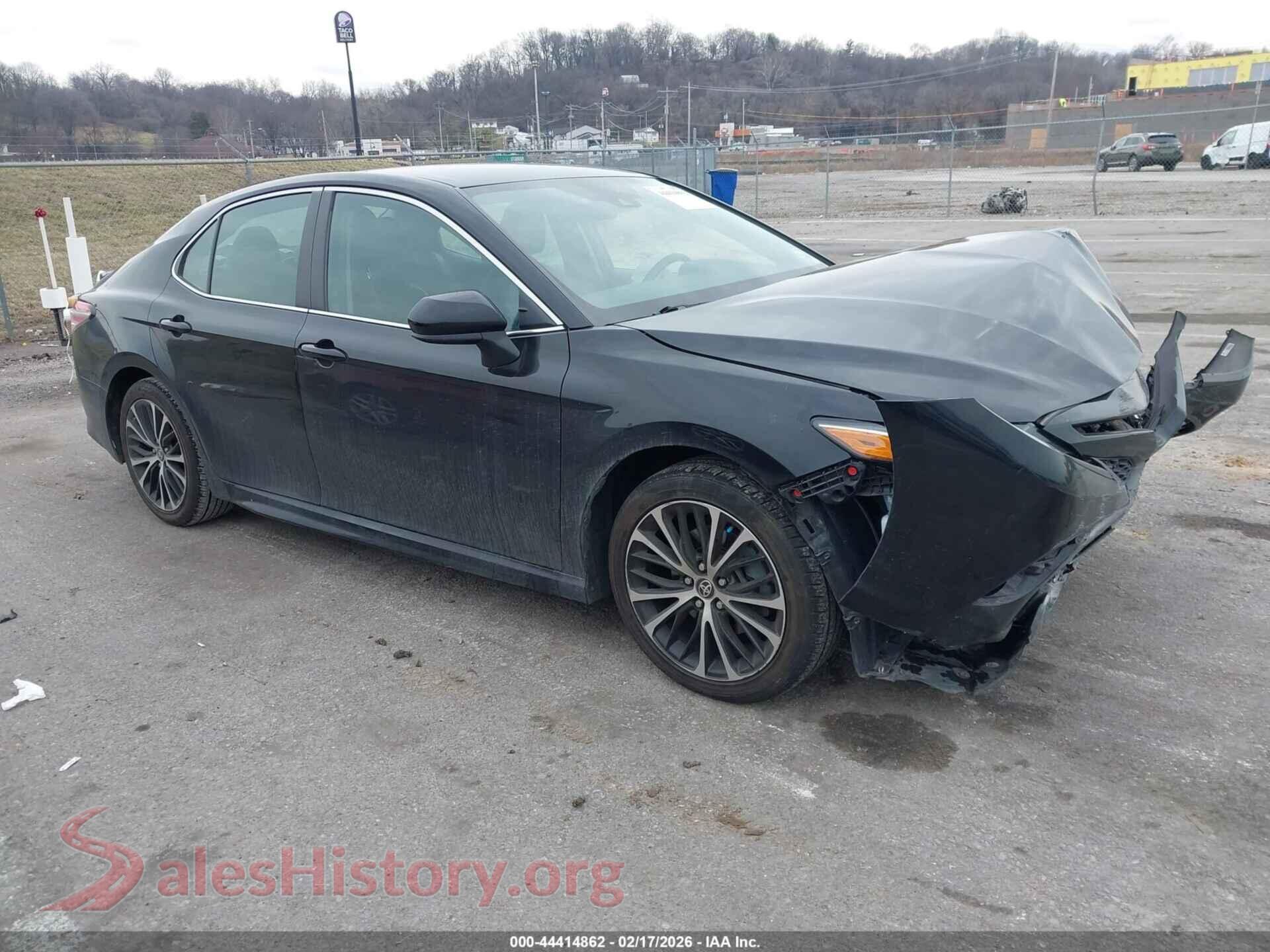 2020 TOYOTA CAMRY — VIN 4T1G11AK8LU395927