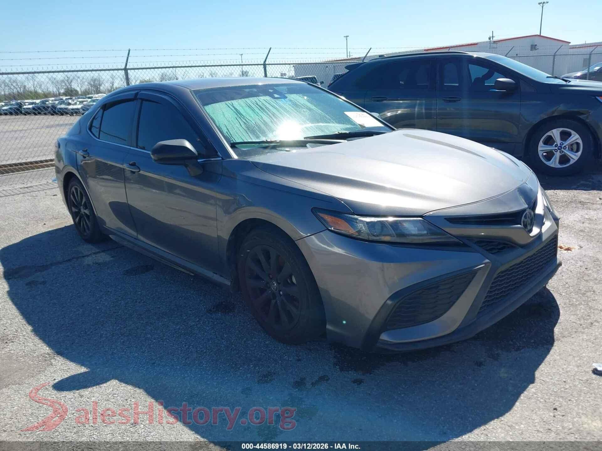 2021 TOYOTA CAMRY — VIN 4T1G11AK9MU529720