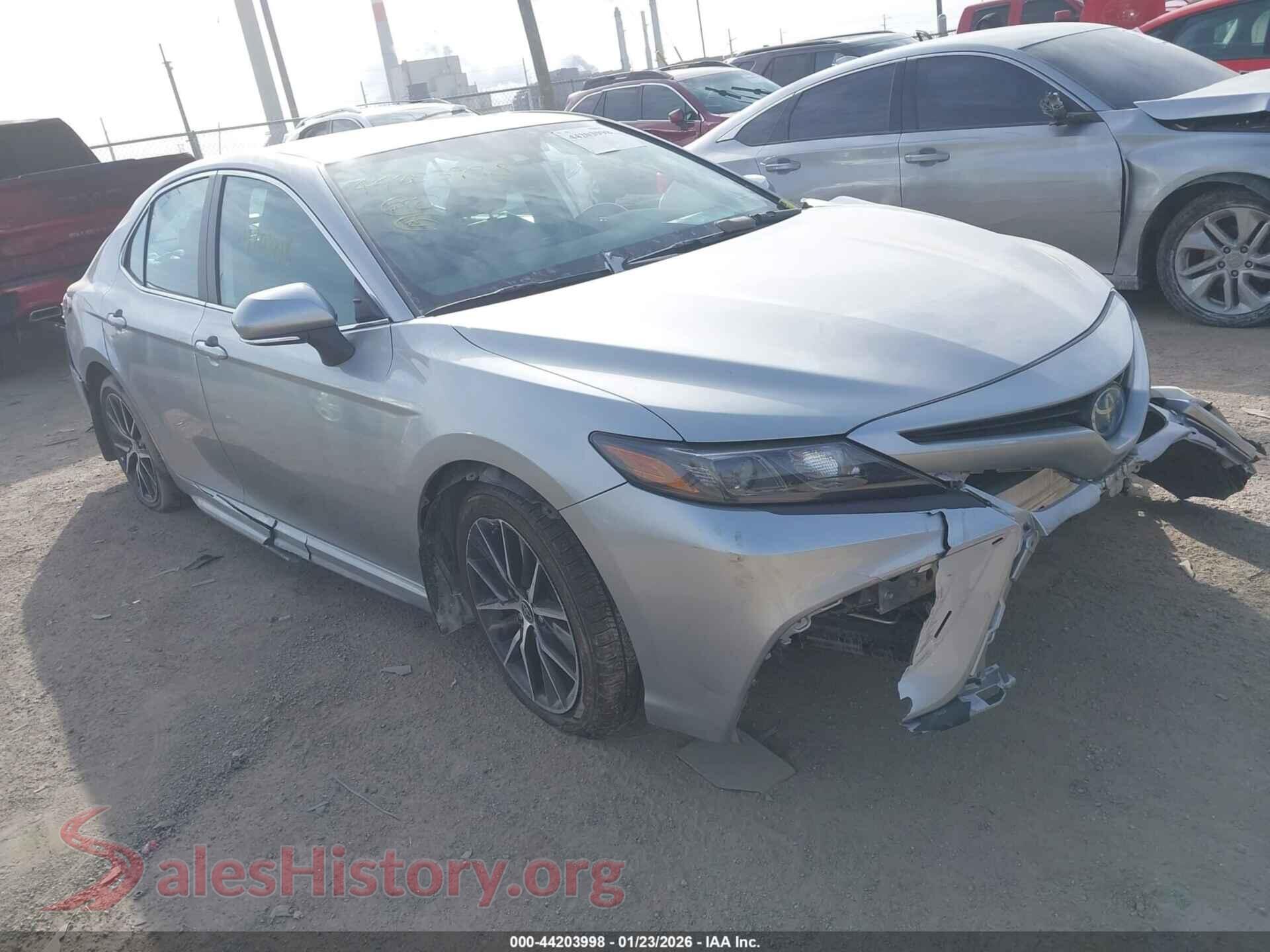 2022 TOYOTA CAMRY — VIN 4T1G31AK0NU595259