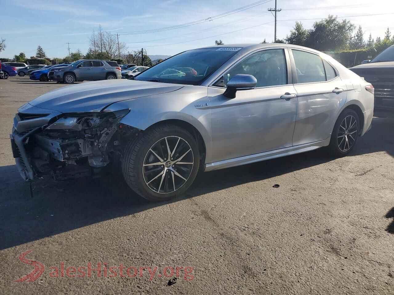 2021 TOYOTA CAMRY SOLA — VIN 4T1G31AK1MU566755
