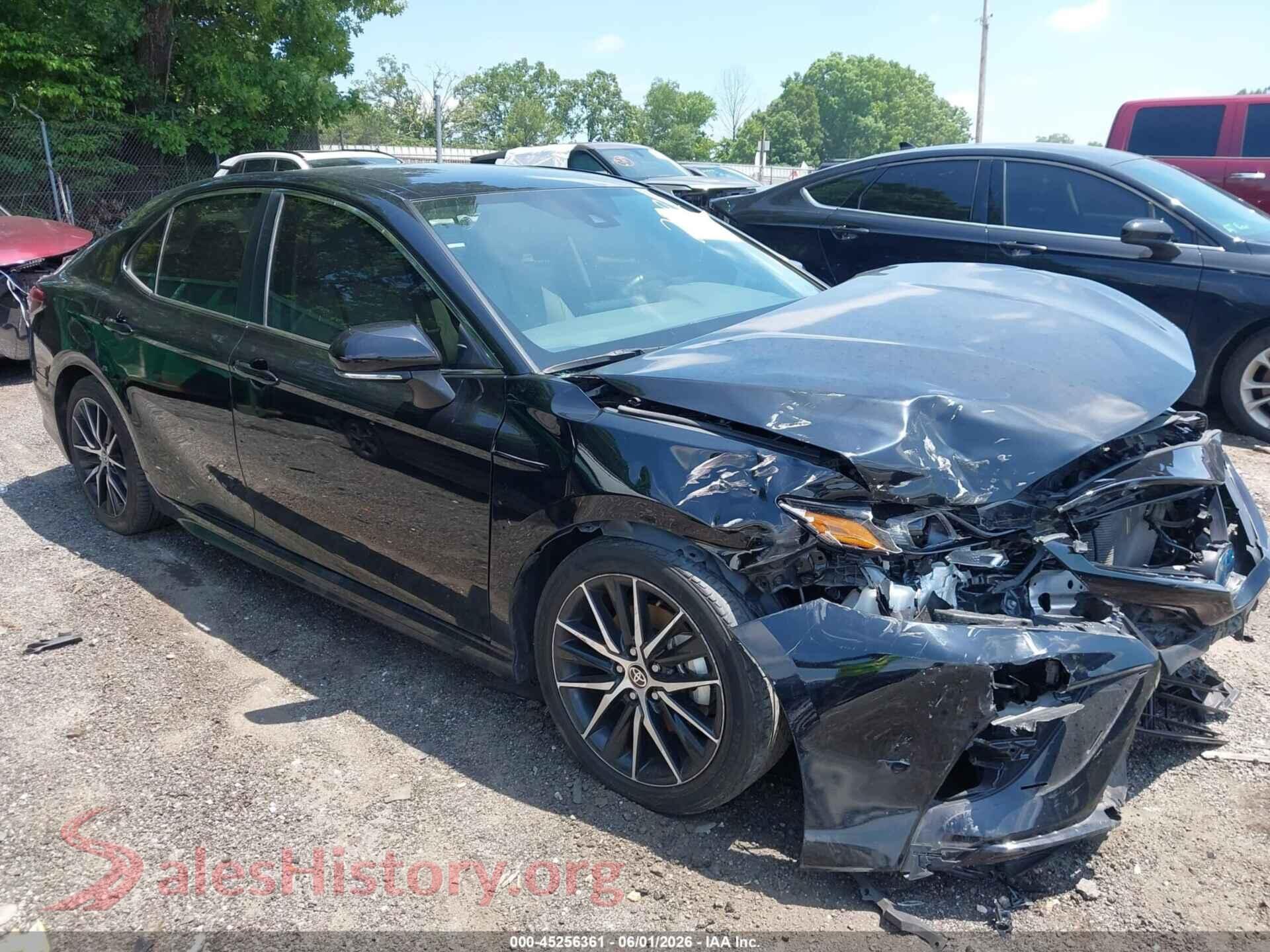 2022 TOYOTA CAMRY — VIN 4T1G31AK1NU572282