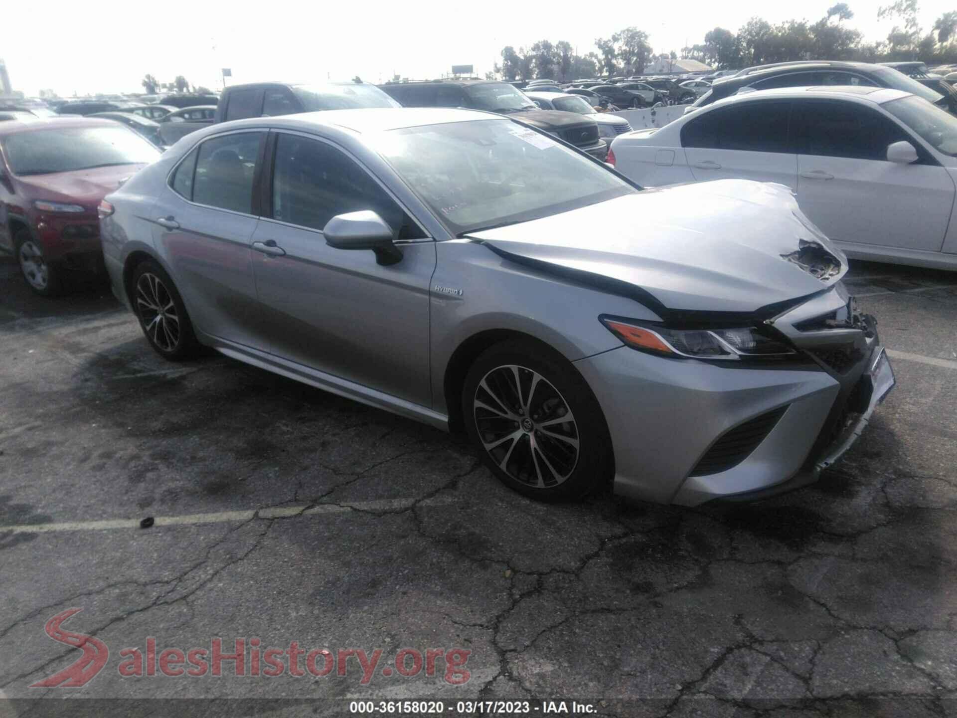 2020 TOYOTA CAMRY — VIN 4T1G31AK4LU527107