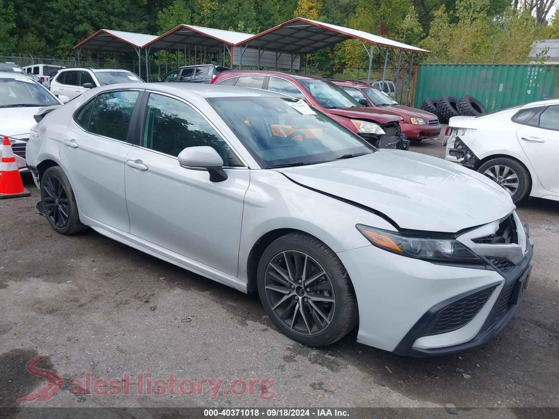 2022 TOYOTA CAMRY — VIN 4T1G31AK4NU039360