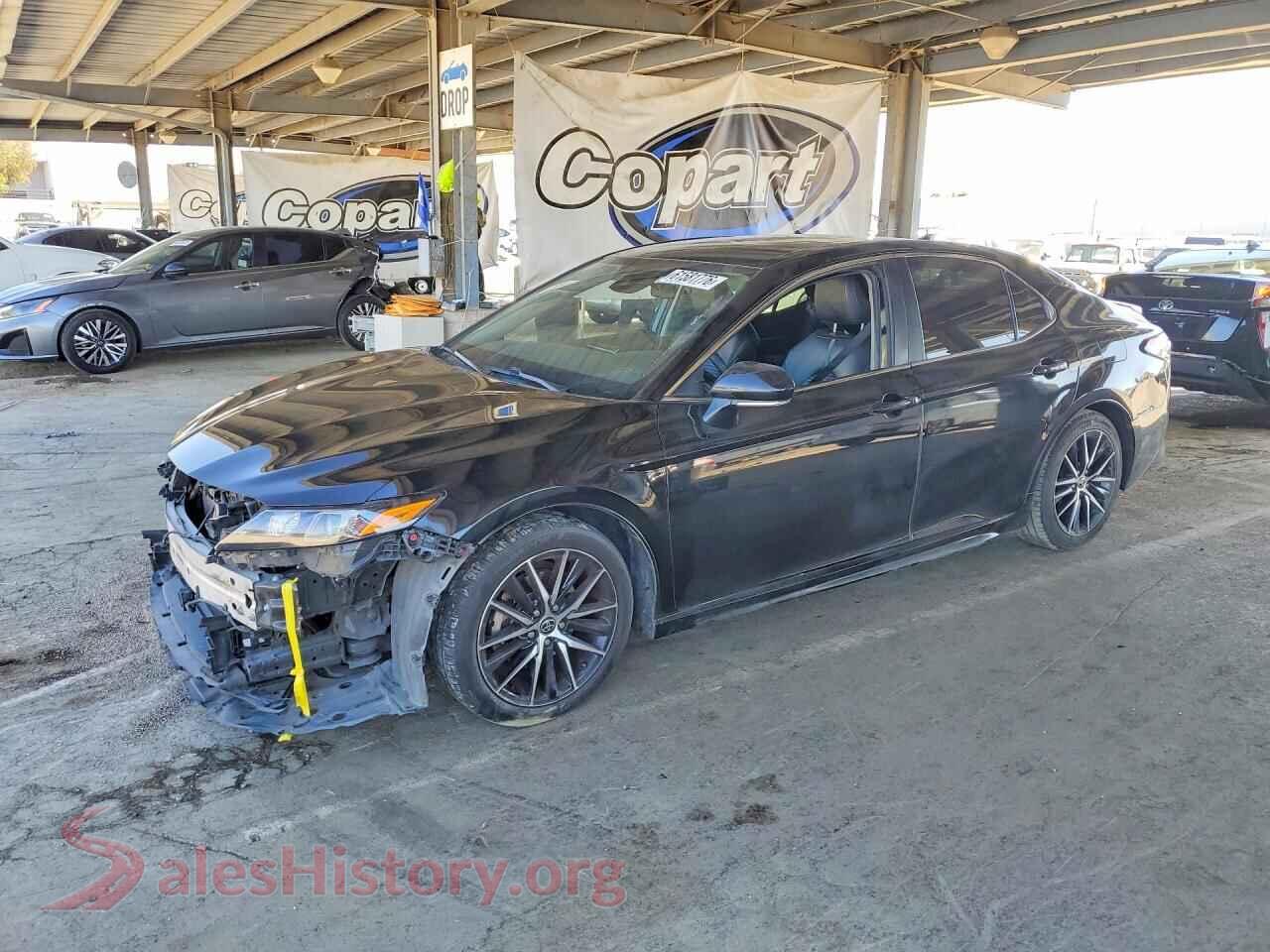 2022 TOYOTA CAMRY SOLA — VIN 4T1G31AK4NU573295