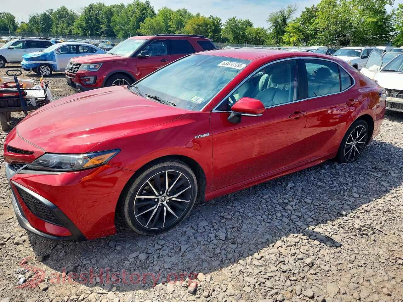 2021 TOYOTA CAMRY — VIN 4T1G31AK5MU027507