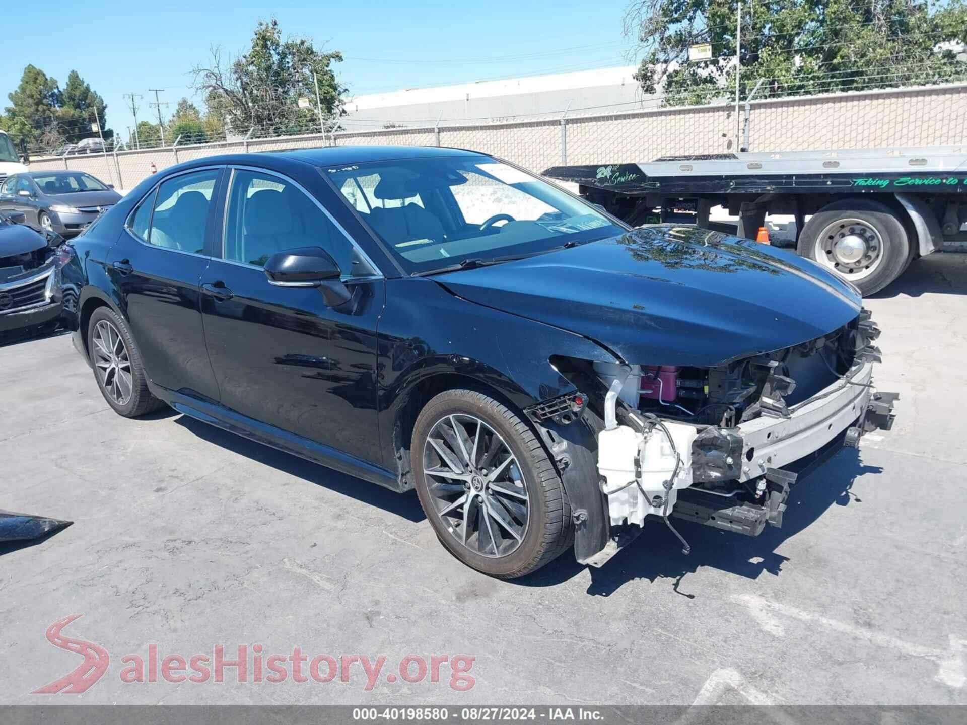 2022 TOYOTA CAMRY — VIN 4T1G31AK5NU584919
