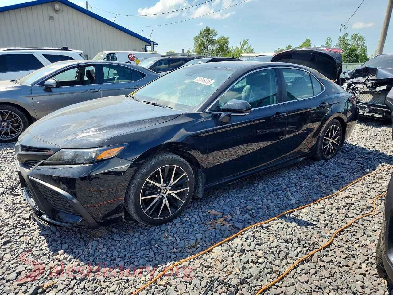 2023 TOYOTA CAMRY SOLA — VIN 4T1G31AK5PU609515