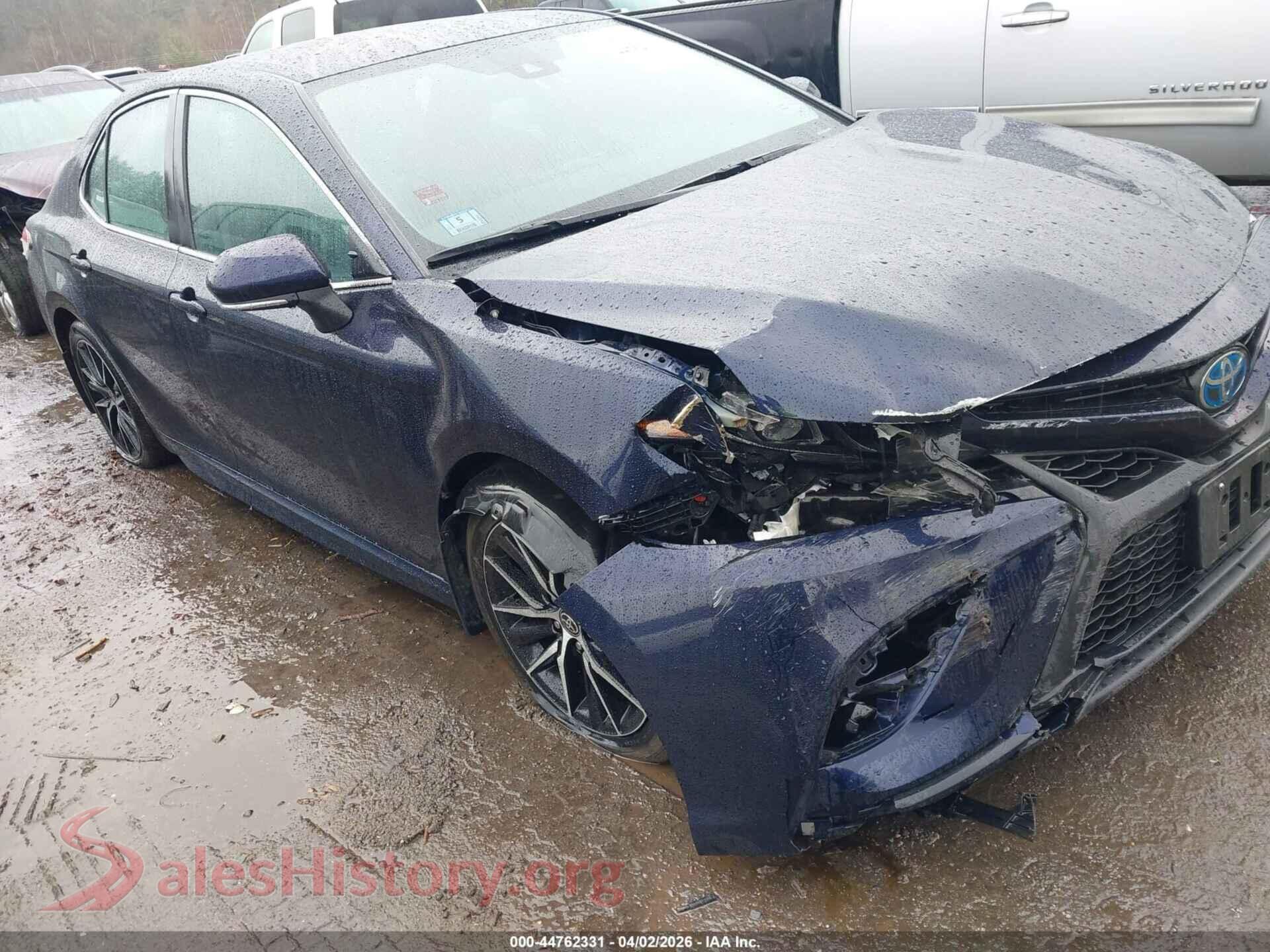 2022 TOYOTA CAMRY — VIN 4T1G31AK7NU040373