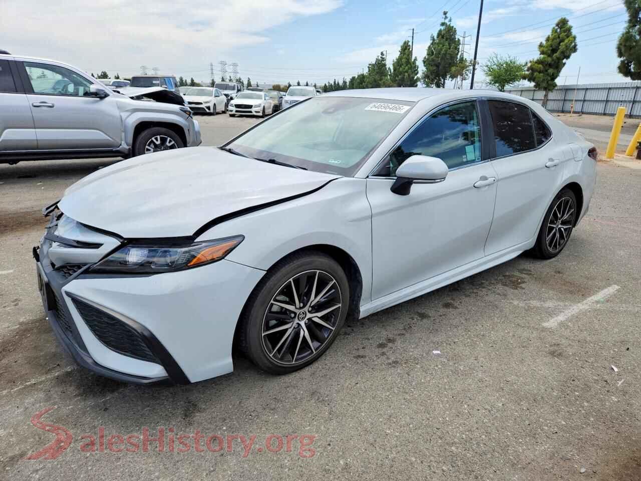 2022 TOYOTA CAMRY SOLA — VIN 4T1G31AK7NU045654