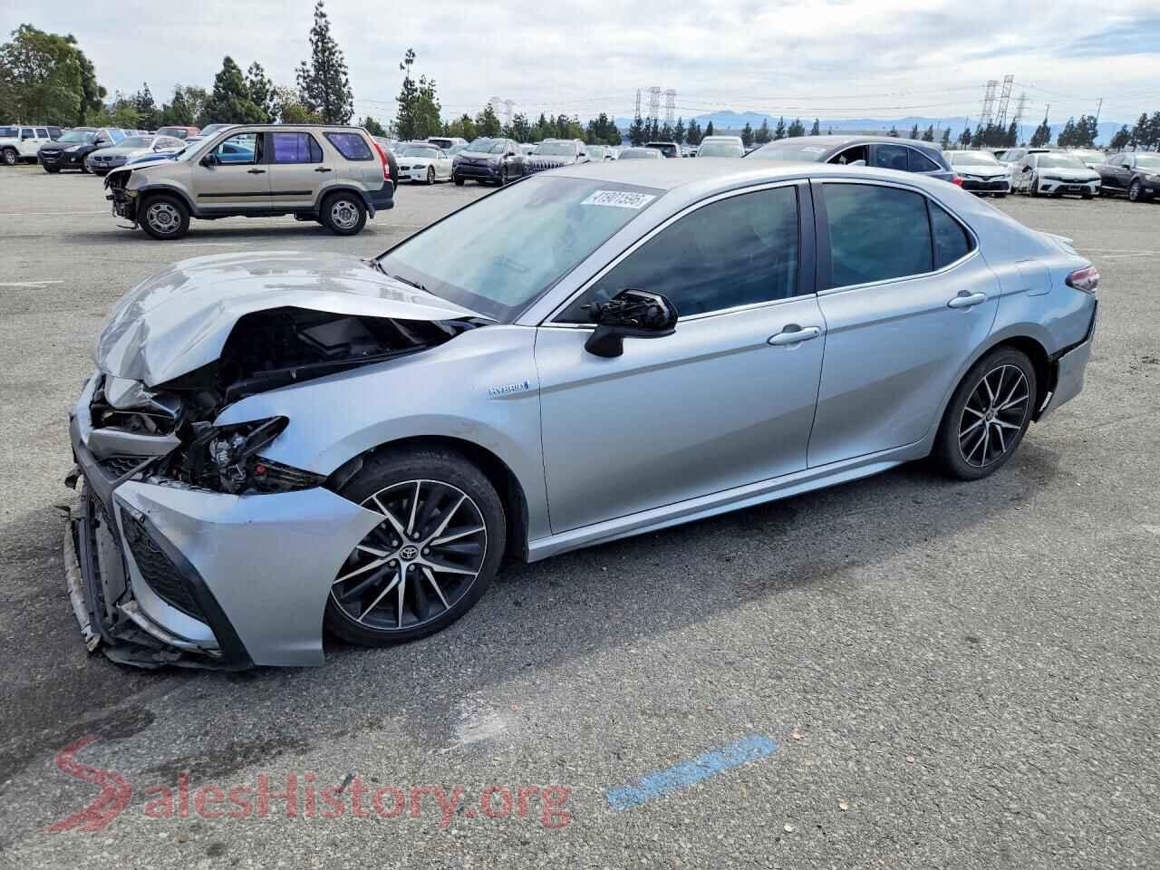 2021 TOYOTA CAMRY HYBRID — VIN 4T1G31AK8MU028781