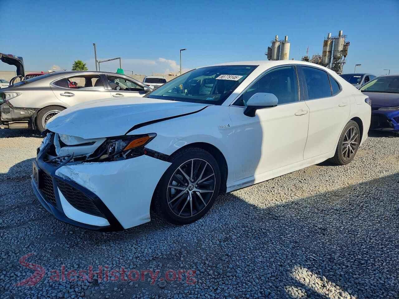 2021 TOYOTA CAMRY — VIN 4T1G31AK8MU562735