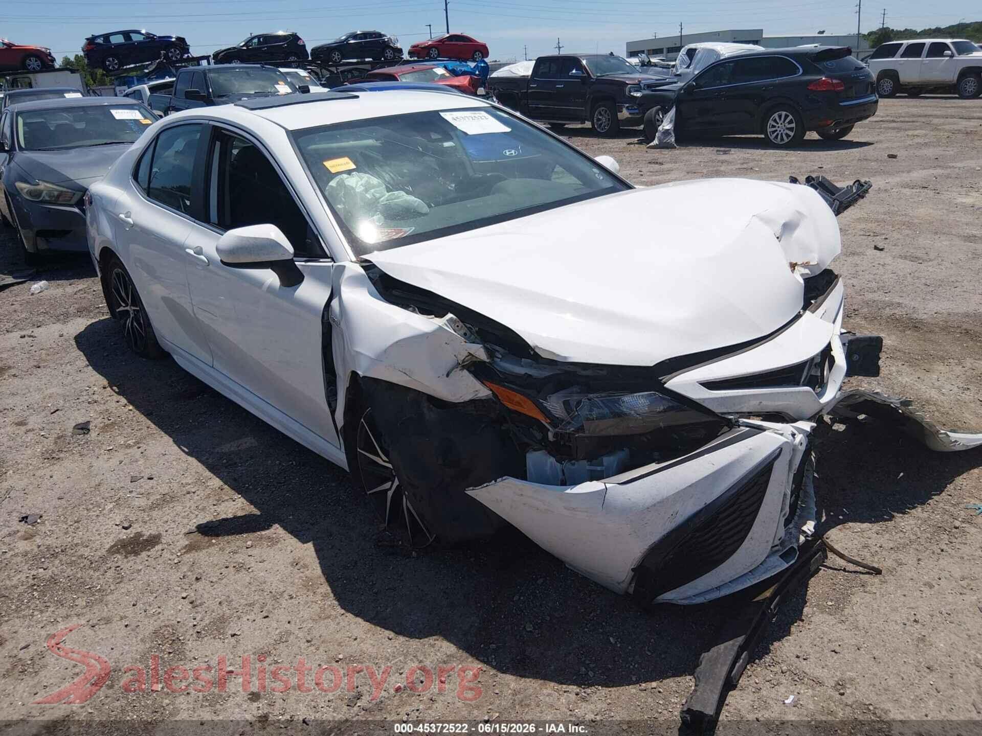 2021 TOYOTA CAMRY — VIN 4T1G31AK9MU029163