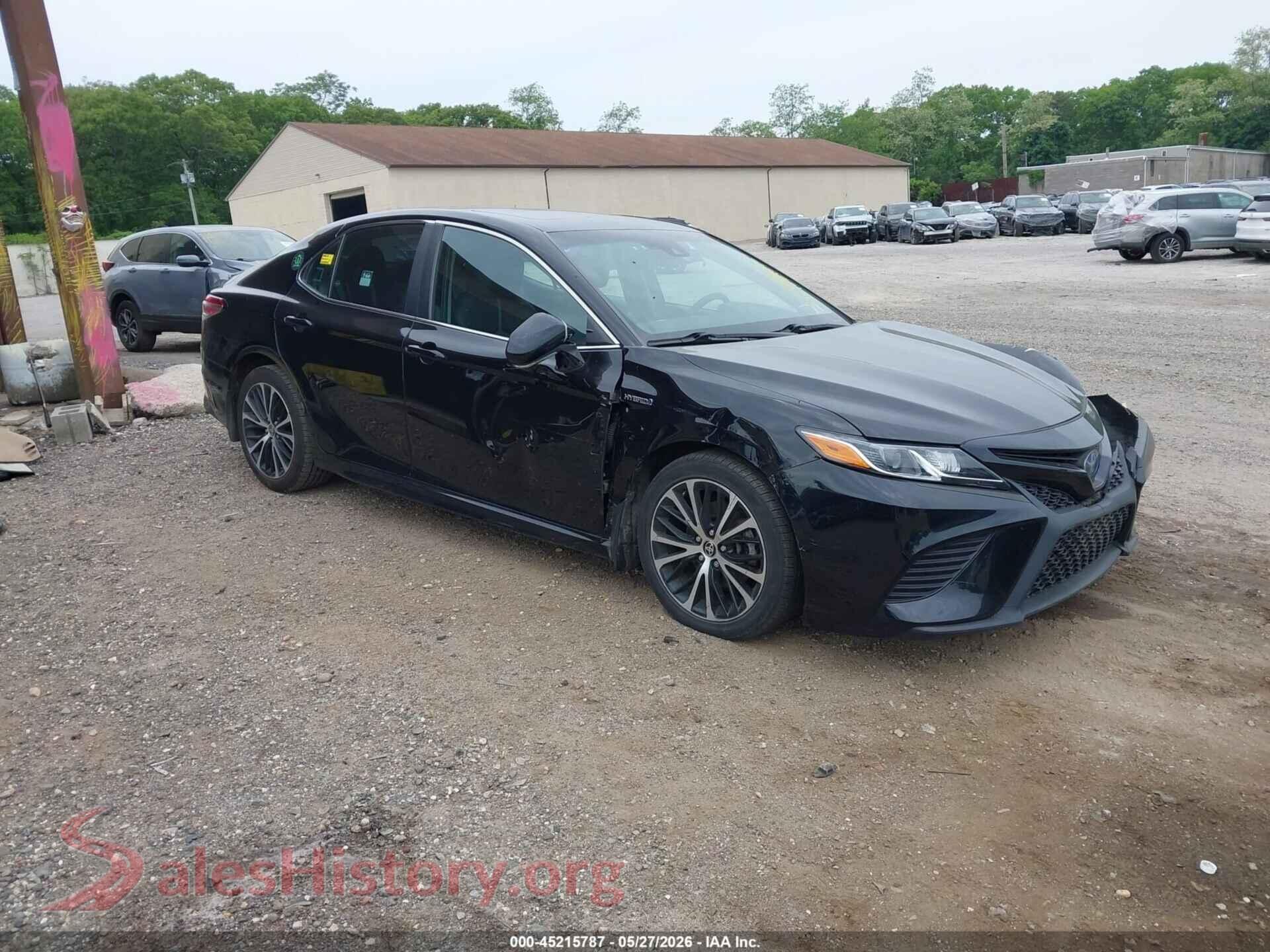 2020 TOYOTA CAMRY — VIN 4T1J31AK7LU545039