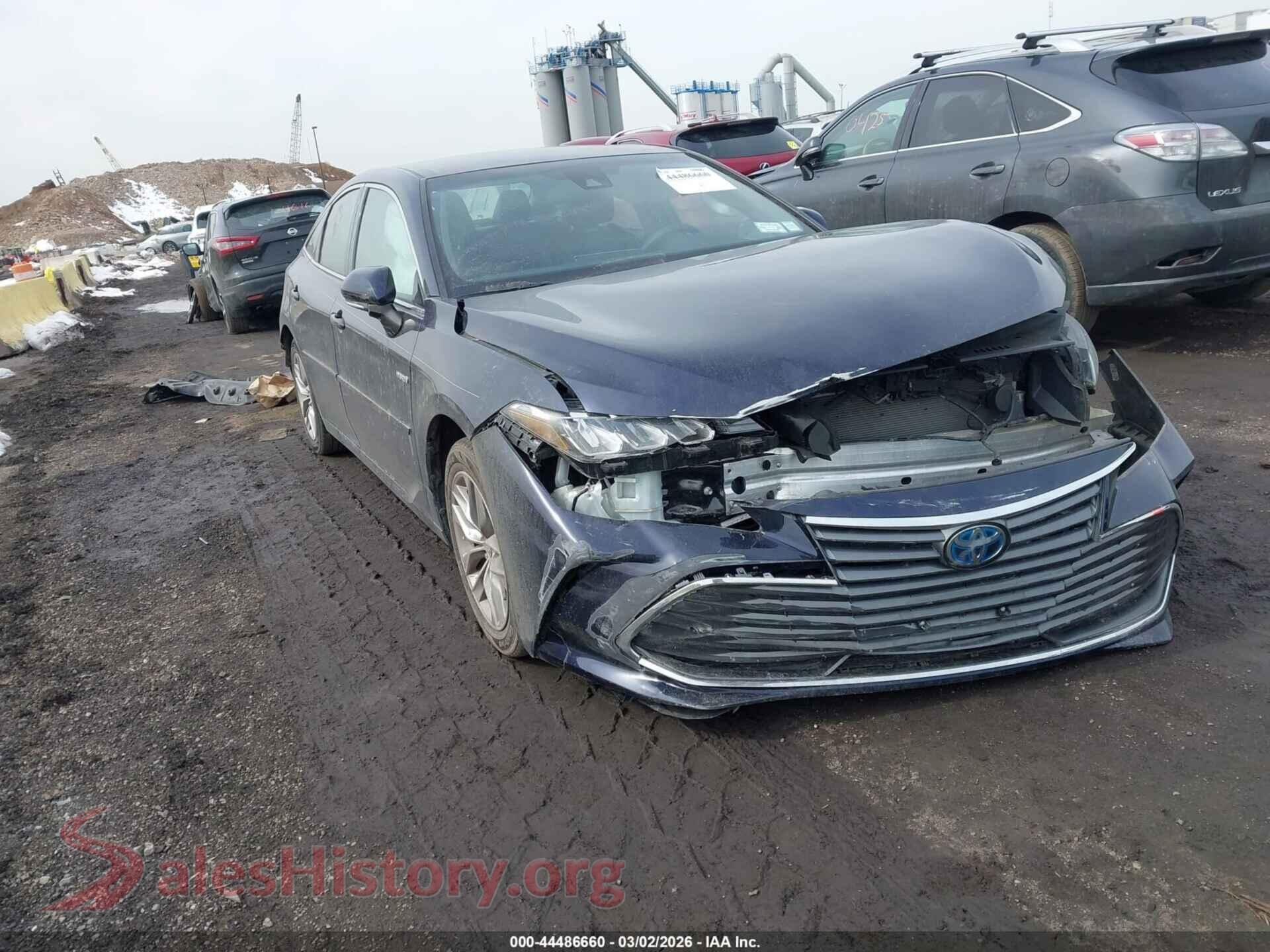 2021 TOYOTA AVALON — VIN 4T1JA1AB6MU002319
