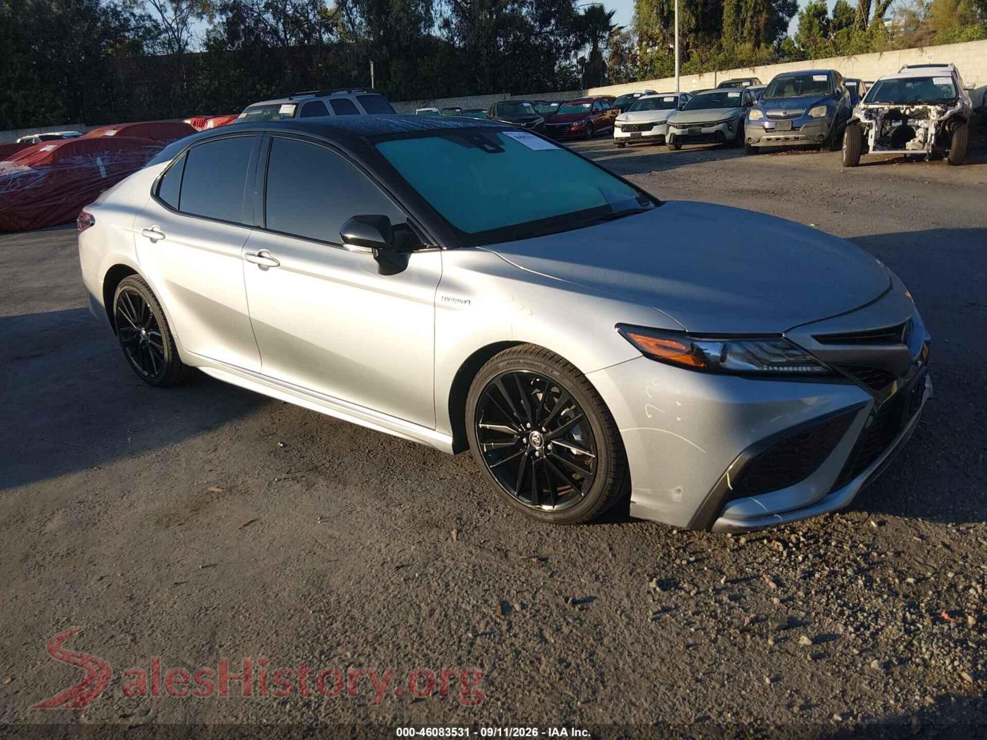2021 TOYOTA CAMRY — VIN 4T1K31AK5MU028229