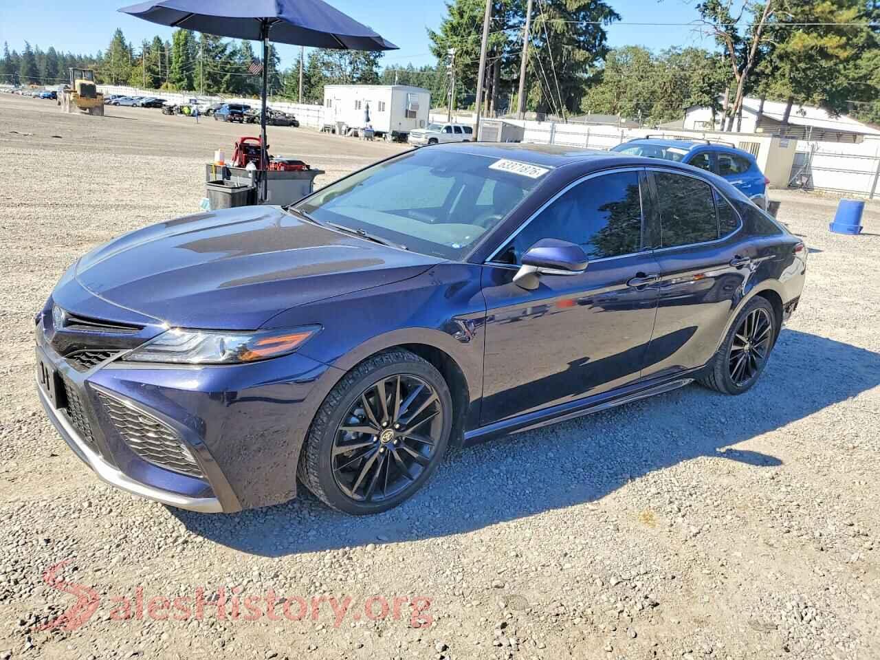 2022 TOYOTA CAMRY — VIN 4T1K31AK8NU036777