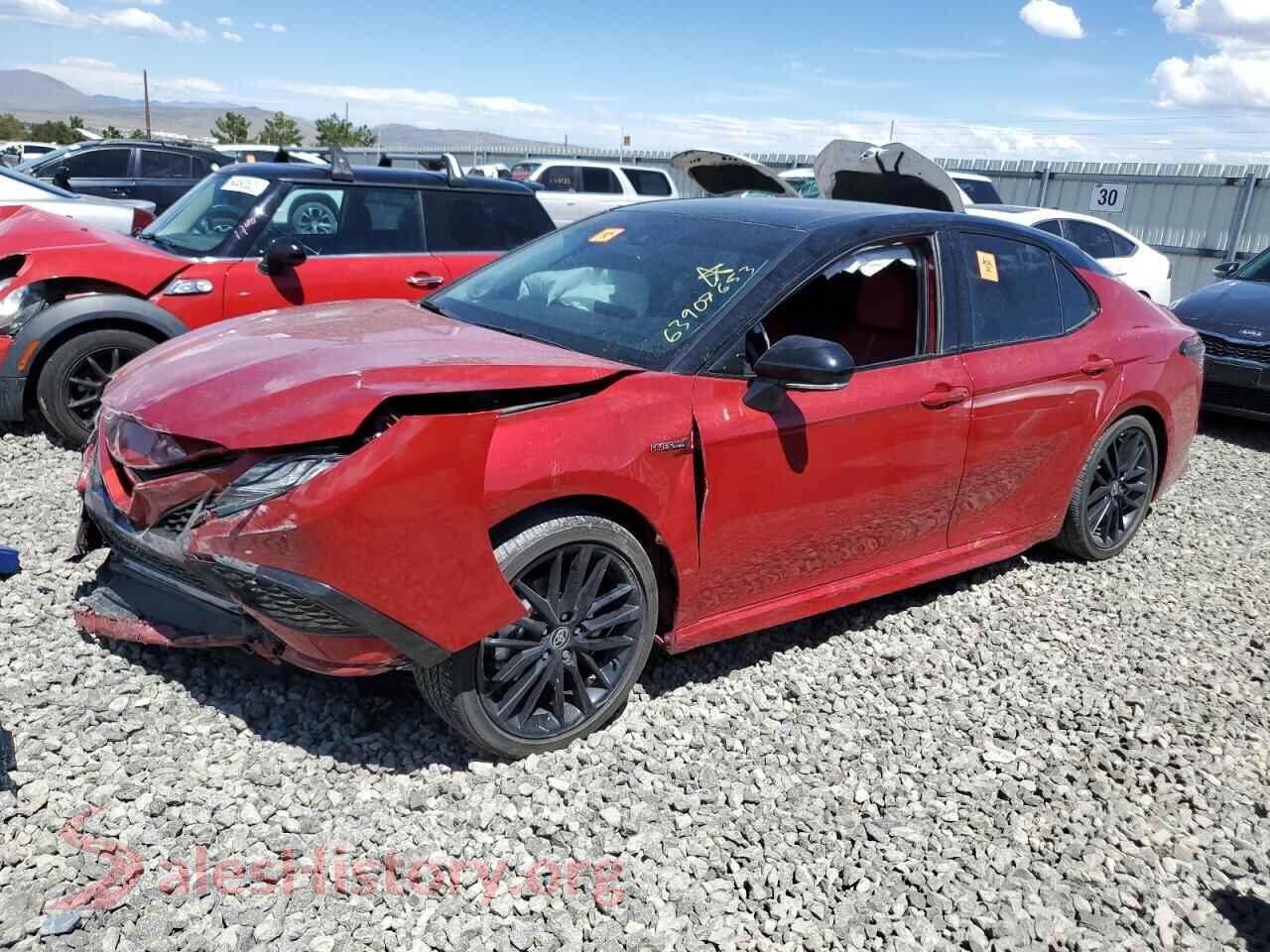 2021 TOYOTA CAMRY — VIN 4T1K31AK9MU020408
