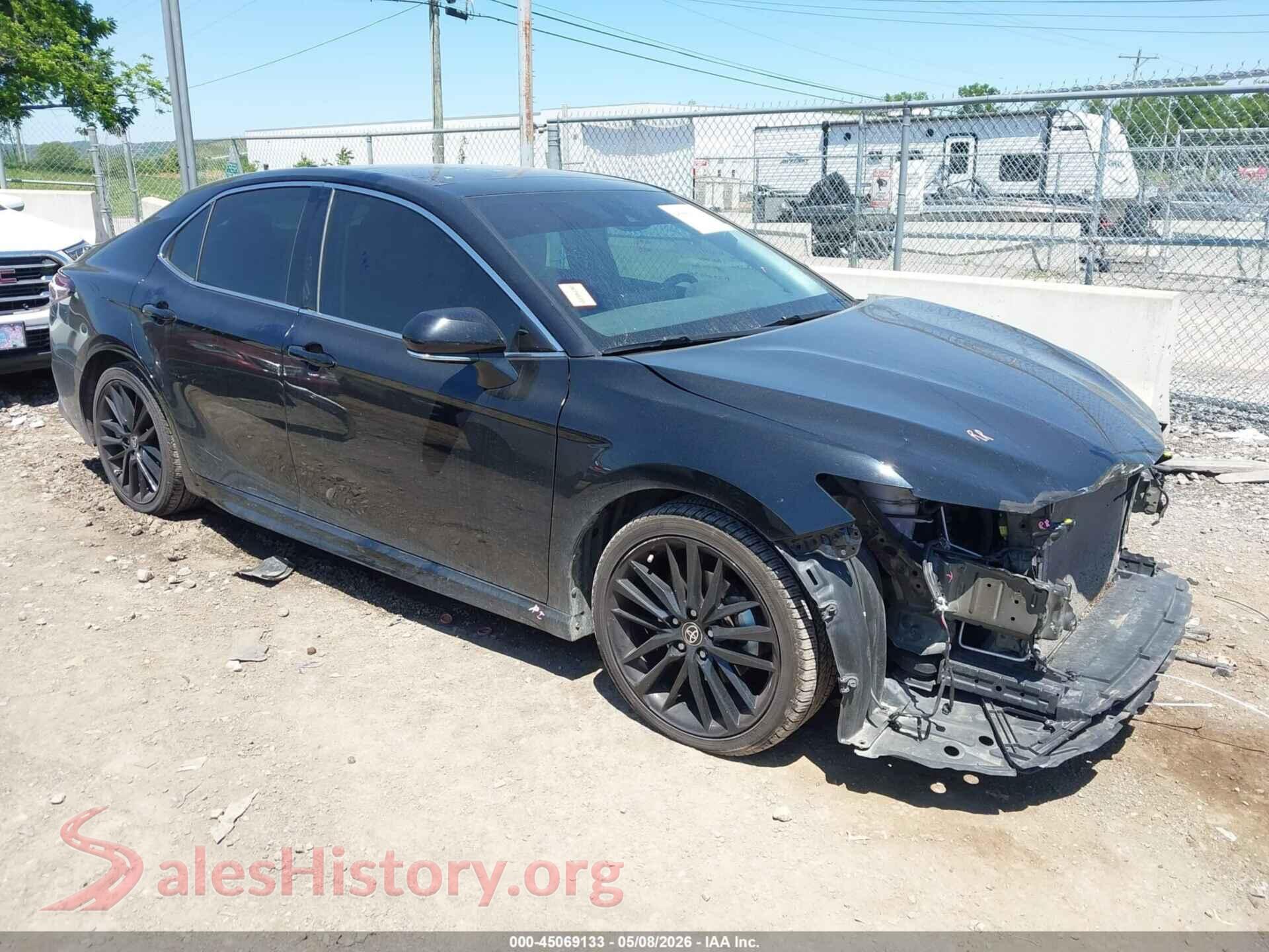 2022 TOYOTA CAMRY — VIN 4T1K61AK0NU012383
