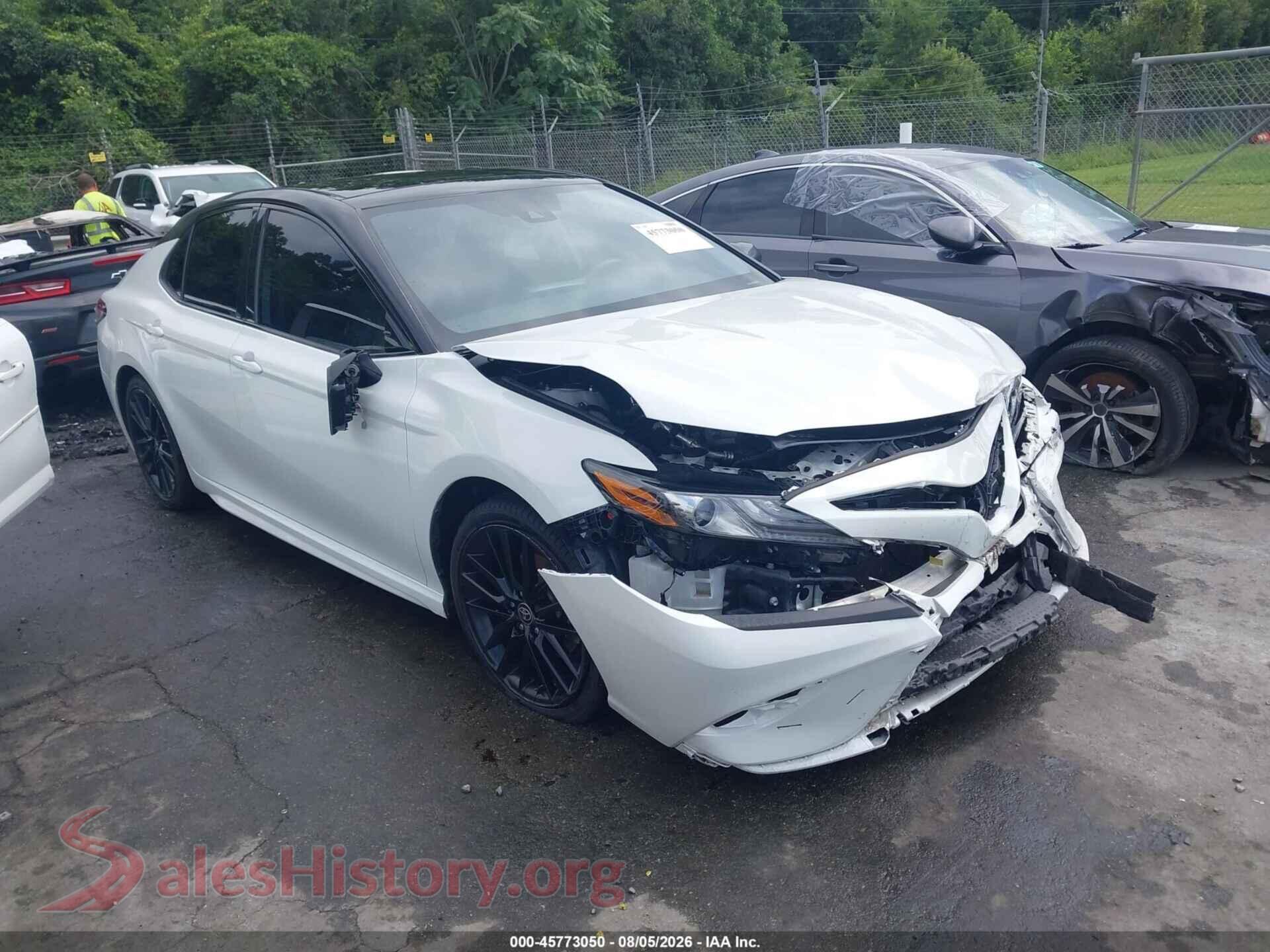 2022 TOYOTA CAMRY — VIN 4T1K61AK0NU036067