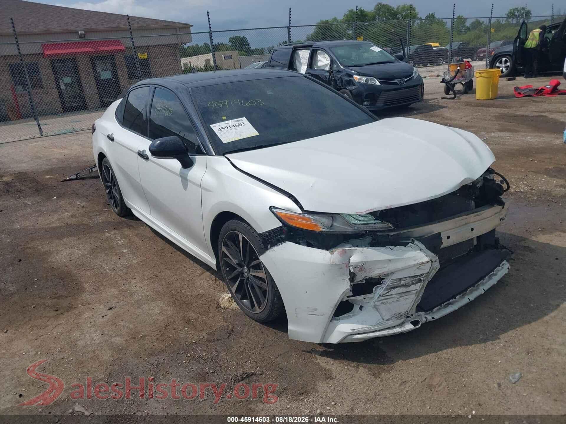 2020 TOYOTA CAMRY — VIN 4T1K61AK6LU312944