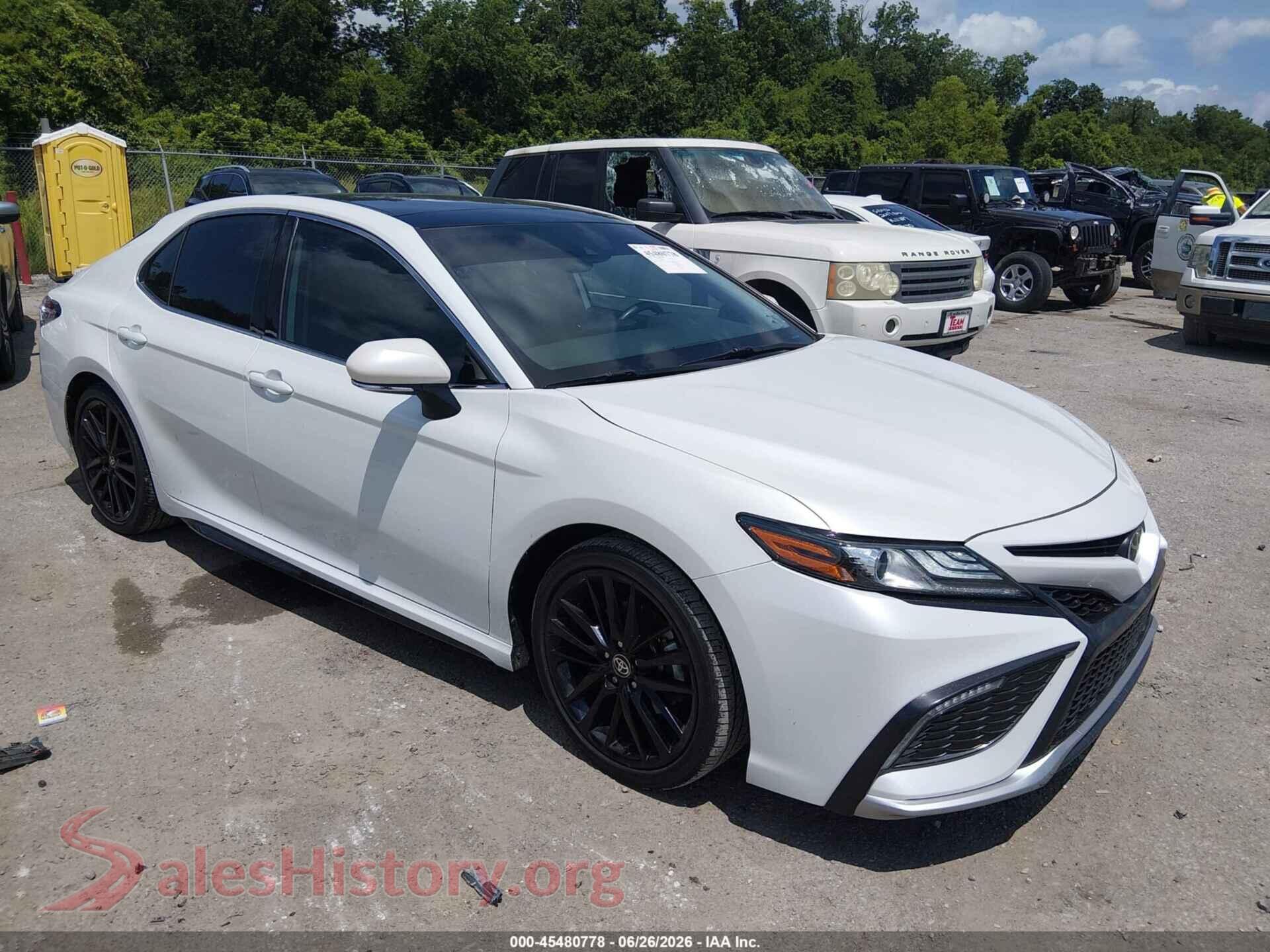 2022 TOYOTA CAMRY — VIN 4T1K61AKXNU056150