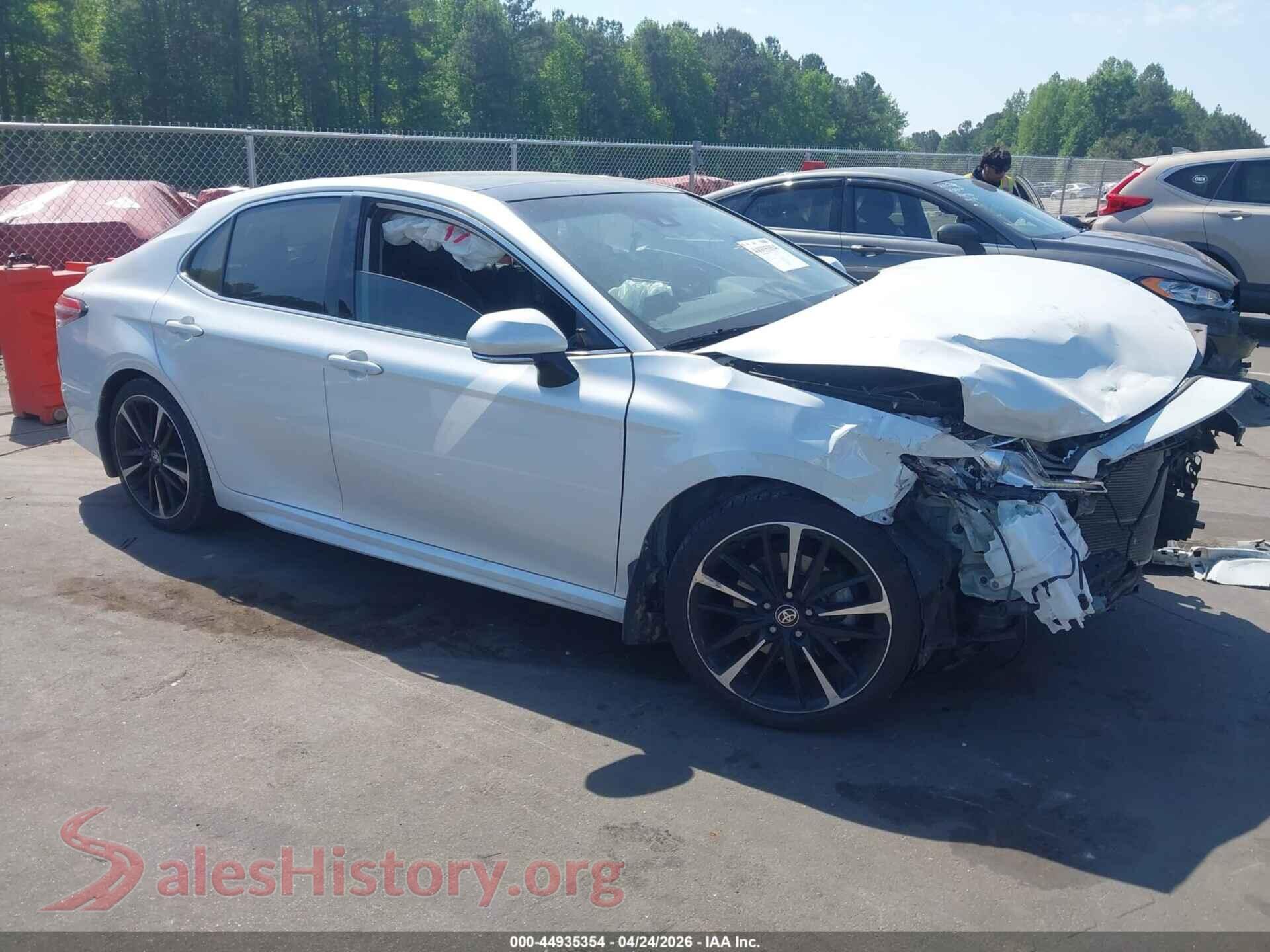 2020 TOYOTA CAMRY — VIN 4T1K61BK4LU017355