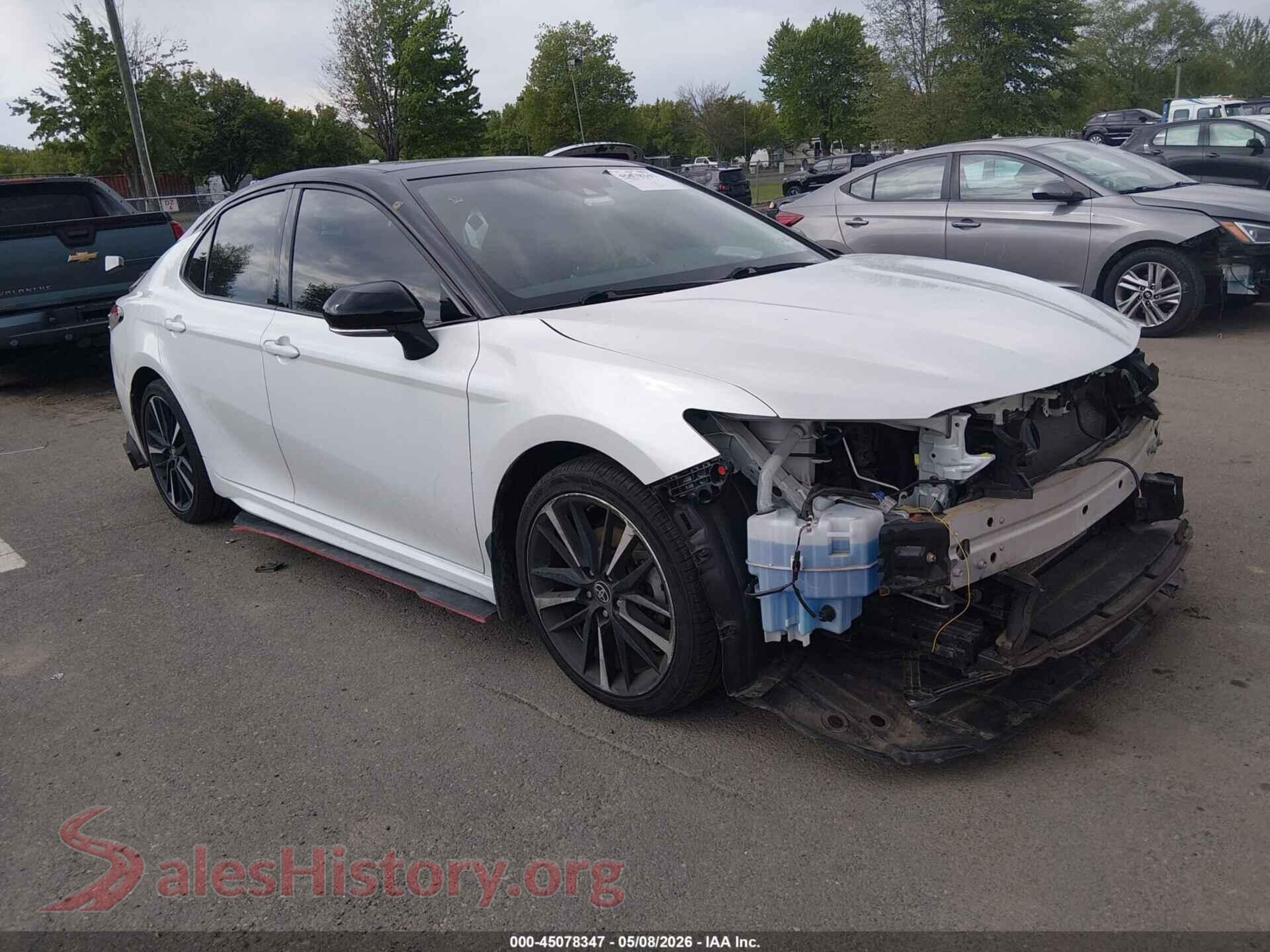 2020 TOYOTA CAMRY — VIN 4T1K61BK7LU016443