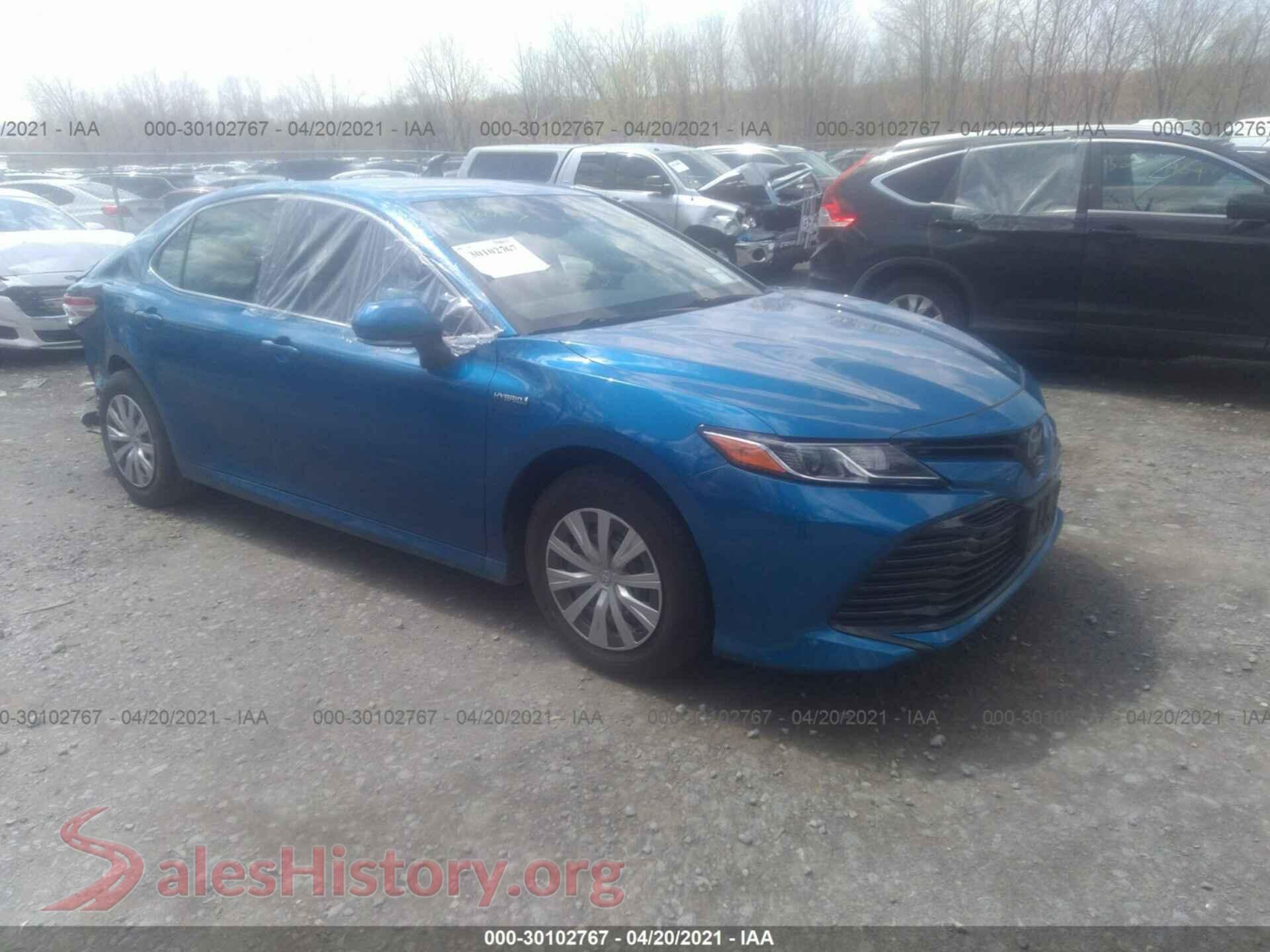 2020 TOYOTA CAMRY — VIN 4T1L31AK9LU010979