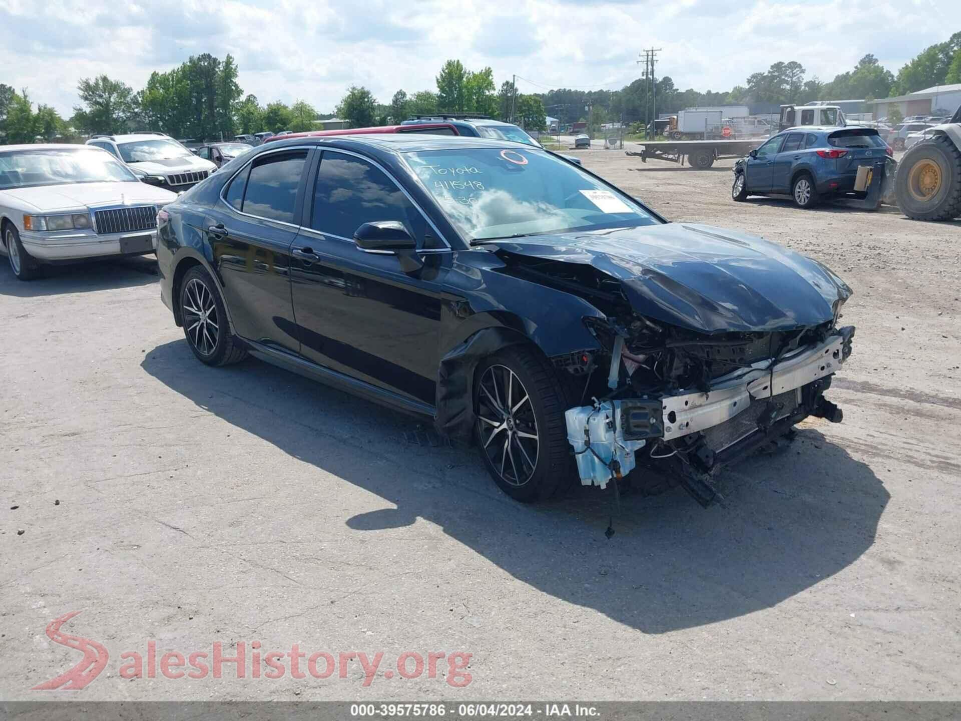 2022 TOYOTA CAMRY — VIN 4T1S11AK9NU687177
