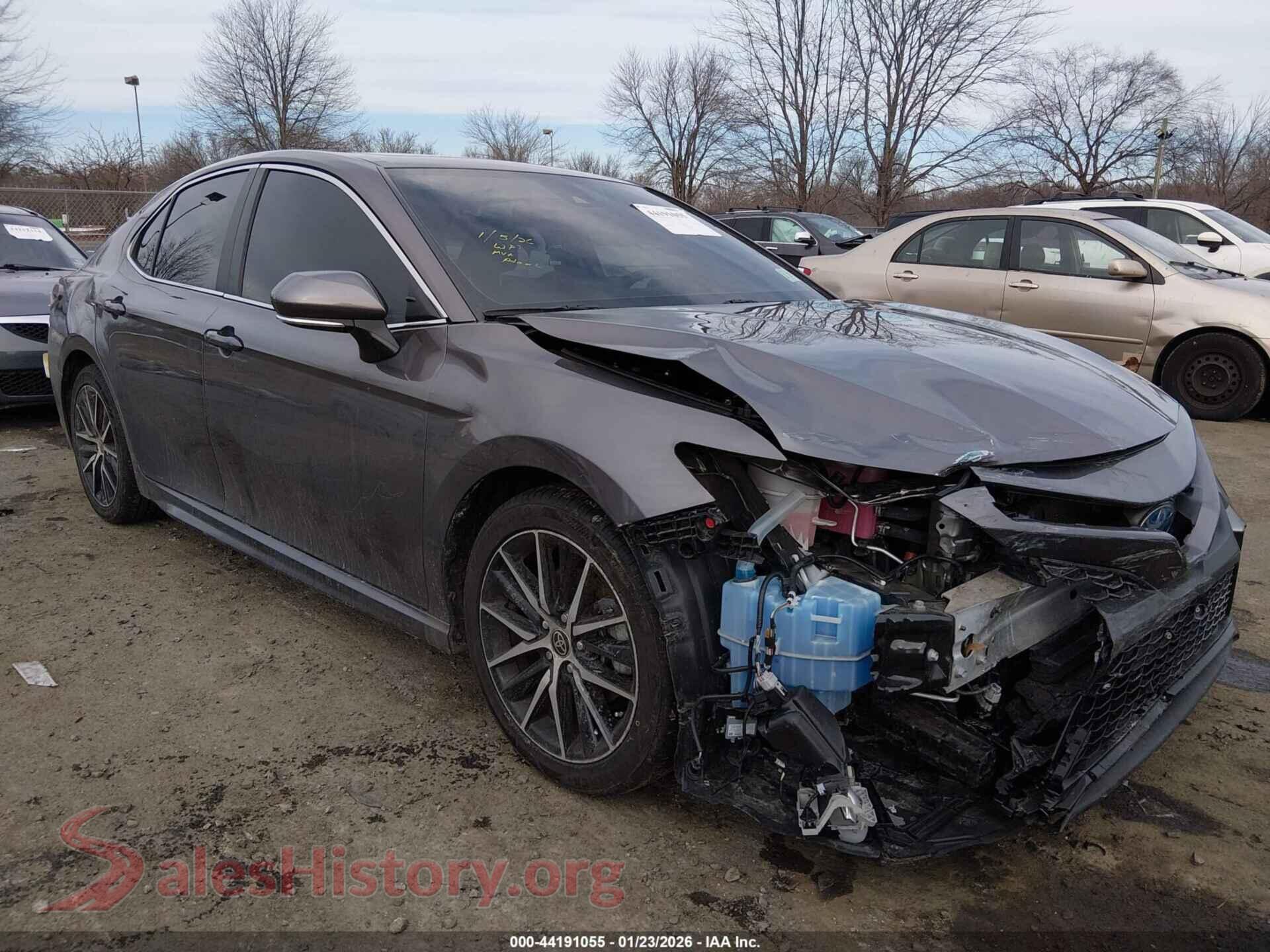 2022 TOYOTA CAMRY — VIN 4T1S31AK0NU583722