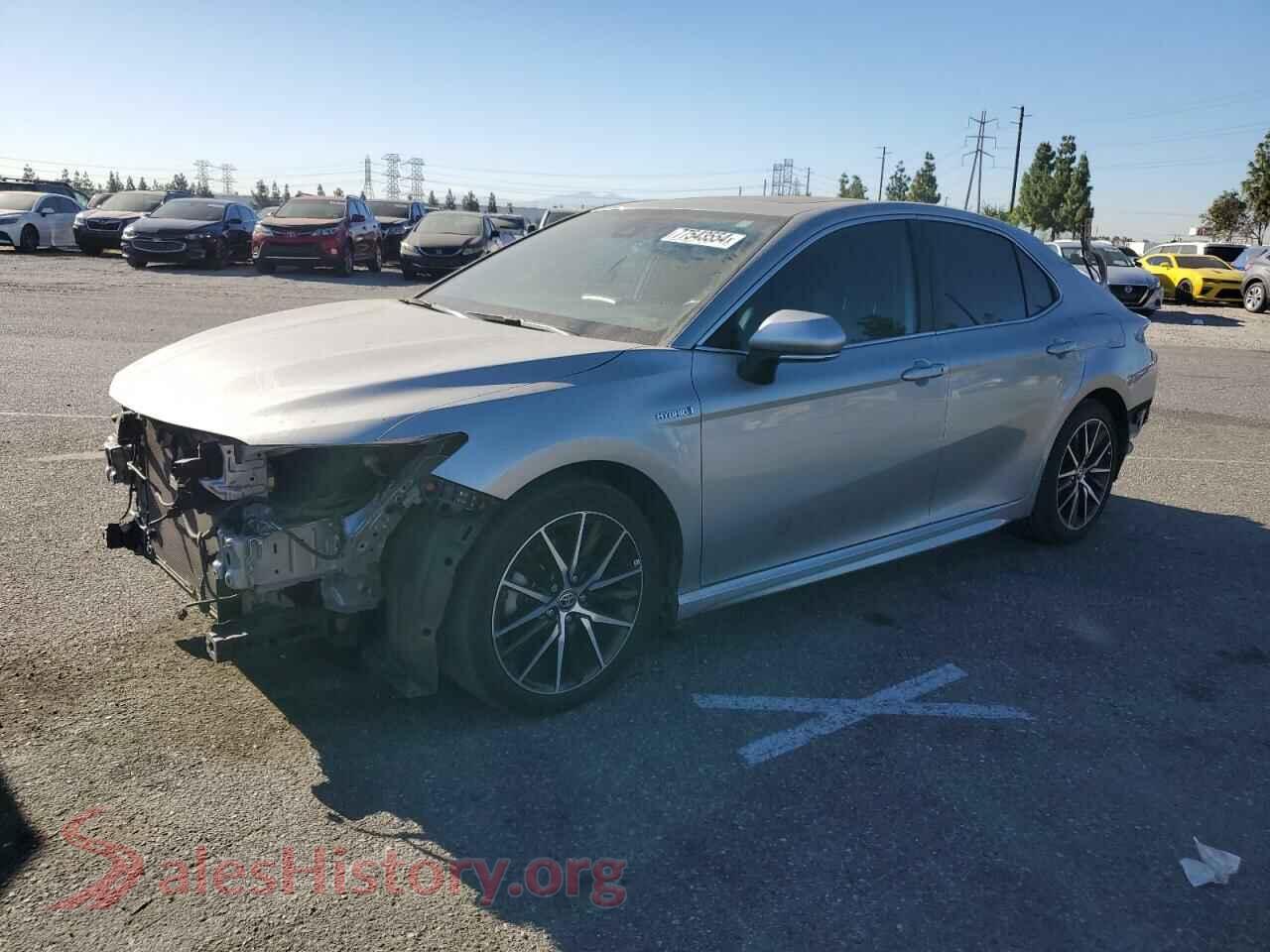 2021 TOYOTA CAMRY — VIN 4T1S31AK4MU554822