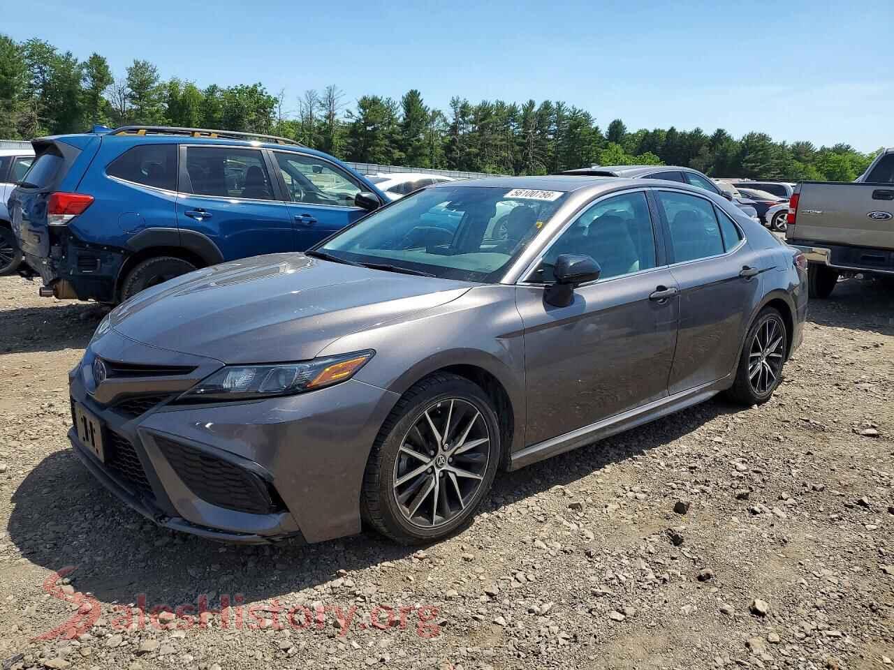 2022 TOYOTA CAMRY SOLA — VIN 4T1S31AKXNU592296