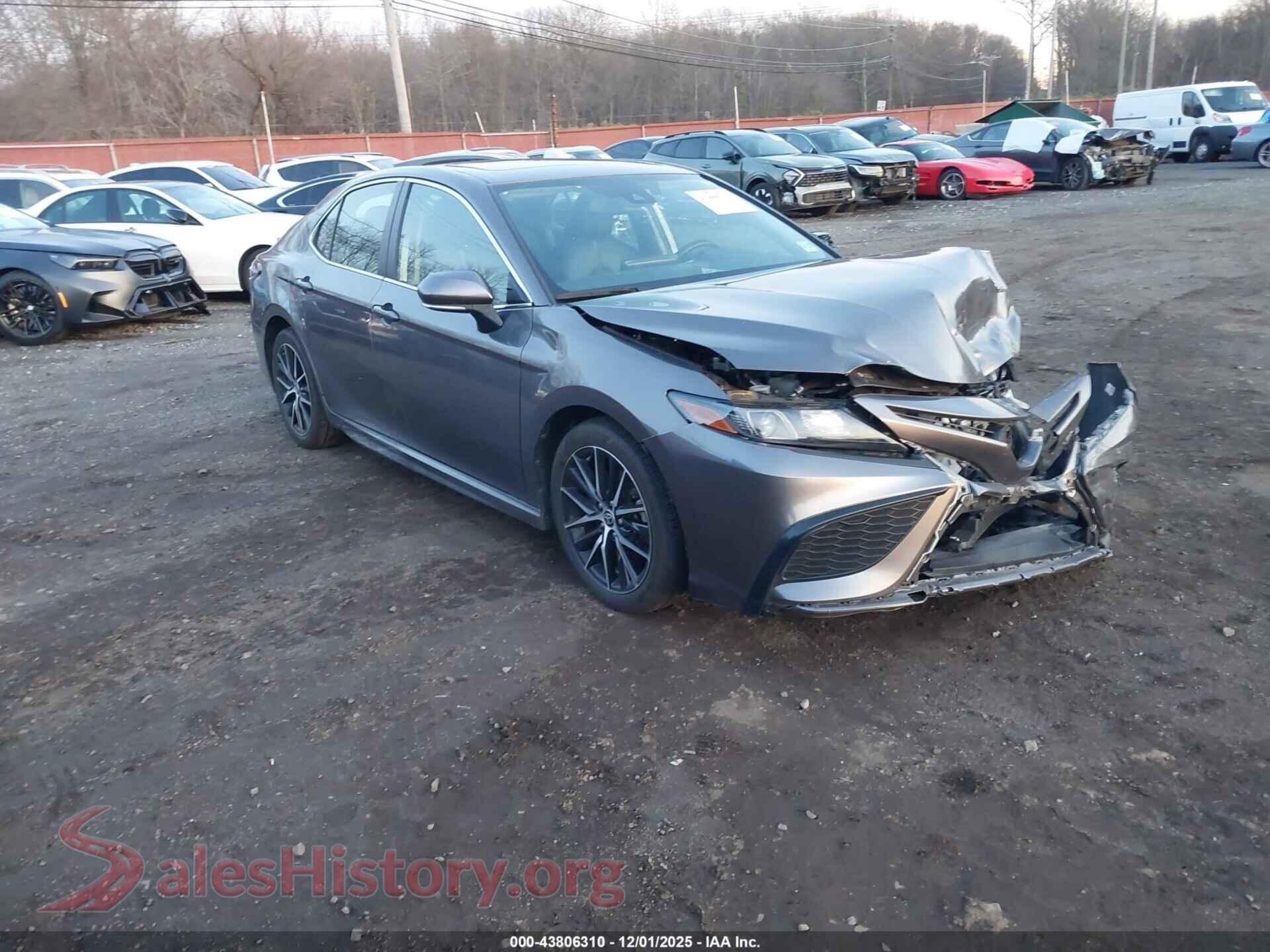 2022 TOYOTA CAMRY — VIN 4T1S31AKXNU594792