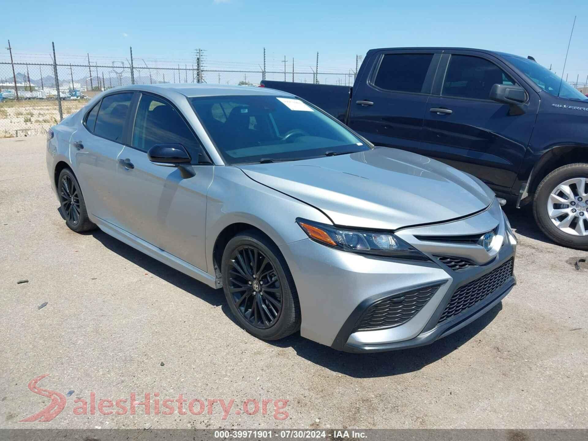 2022 TOYOTA CAMRY — VIN 4T1T31AK3NU032446