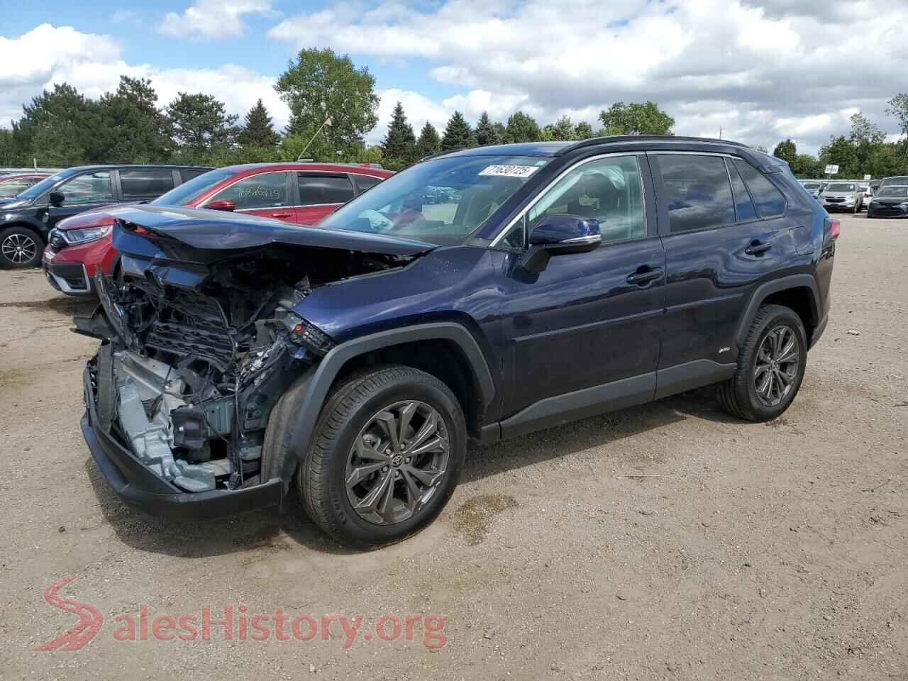 2022 TOYOTA RAV4 — VIN 4T3B6RFV0NU098996