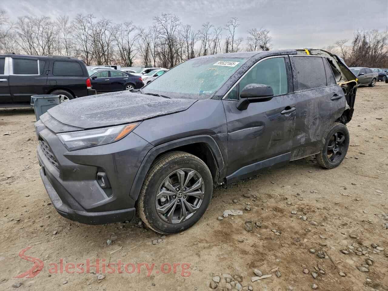 2022 TOYOTA RAV4 — VIN 4T3B6RFV1NU087733