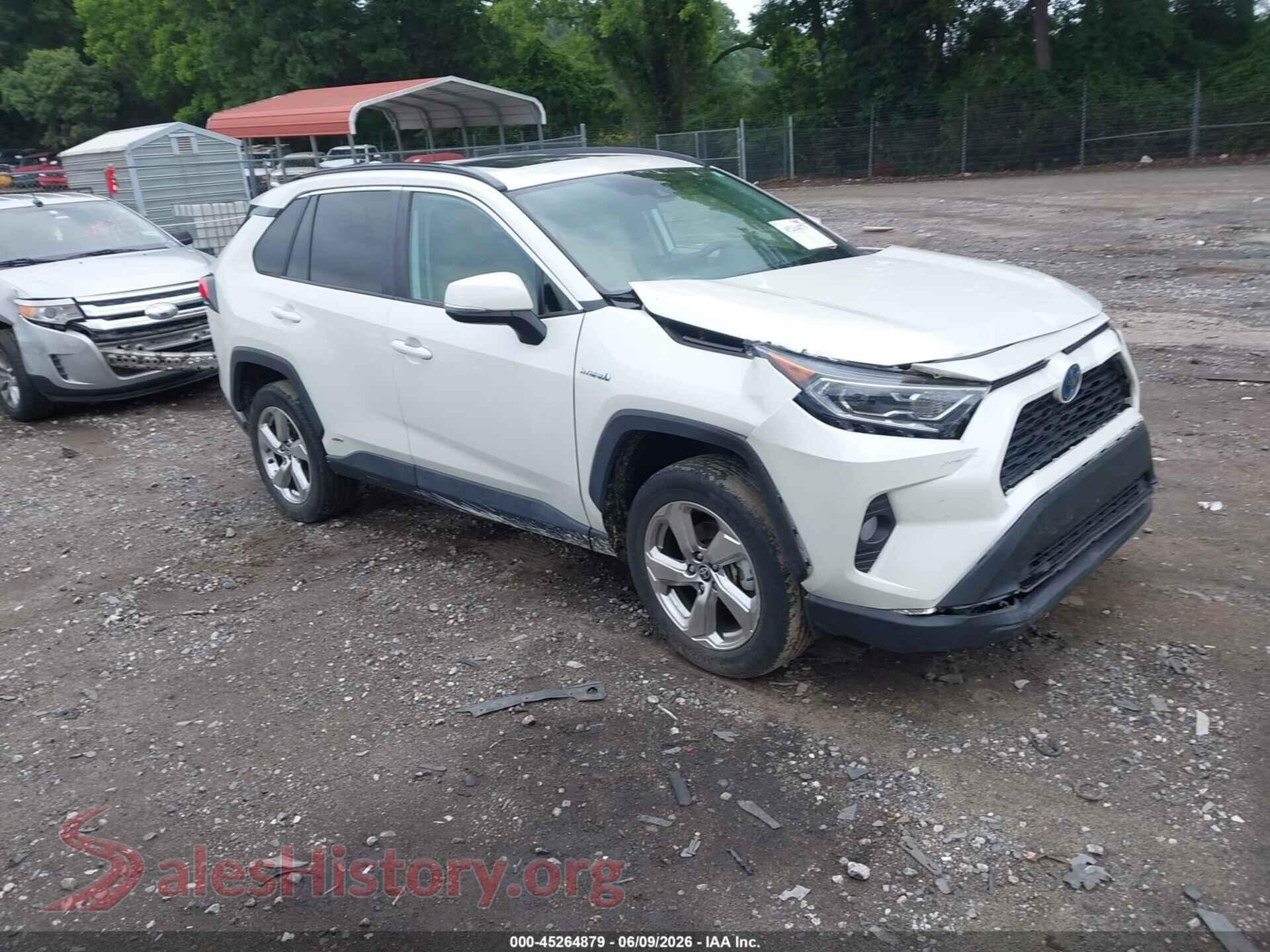 2021 TOYOTA RAV4 HYBRID — VIN 4T3B6RFV2MU044615