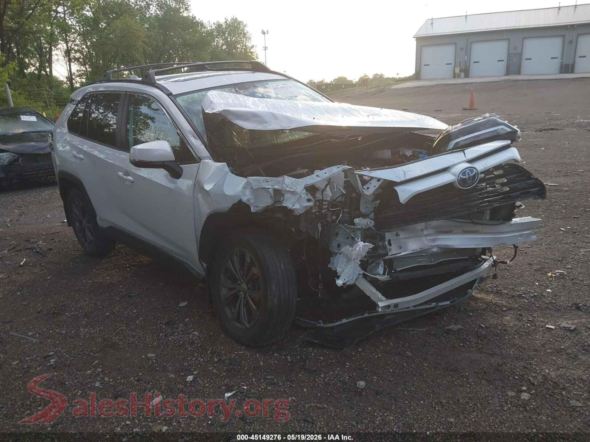 2023 TOYOTA RAV4 HYBRID — VIN 4T3B6RFV9PU135806