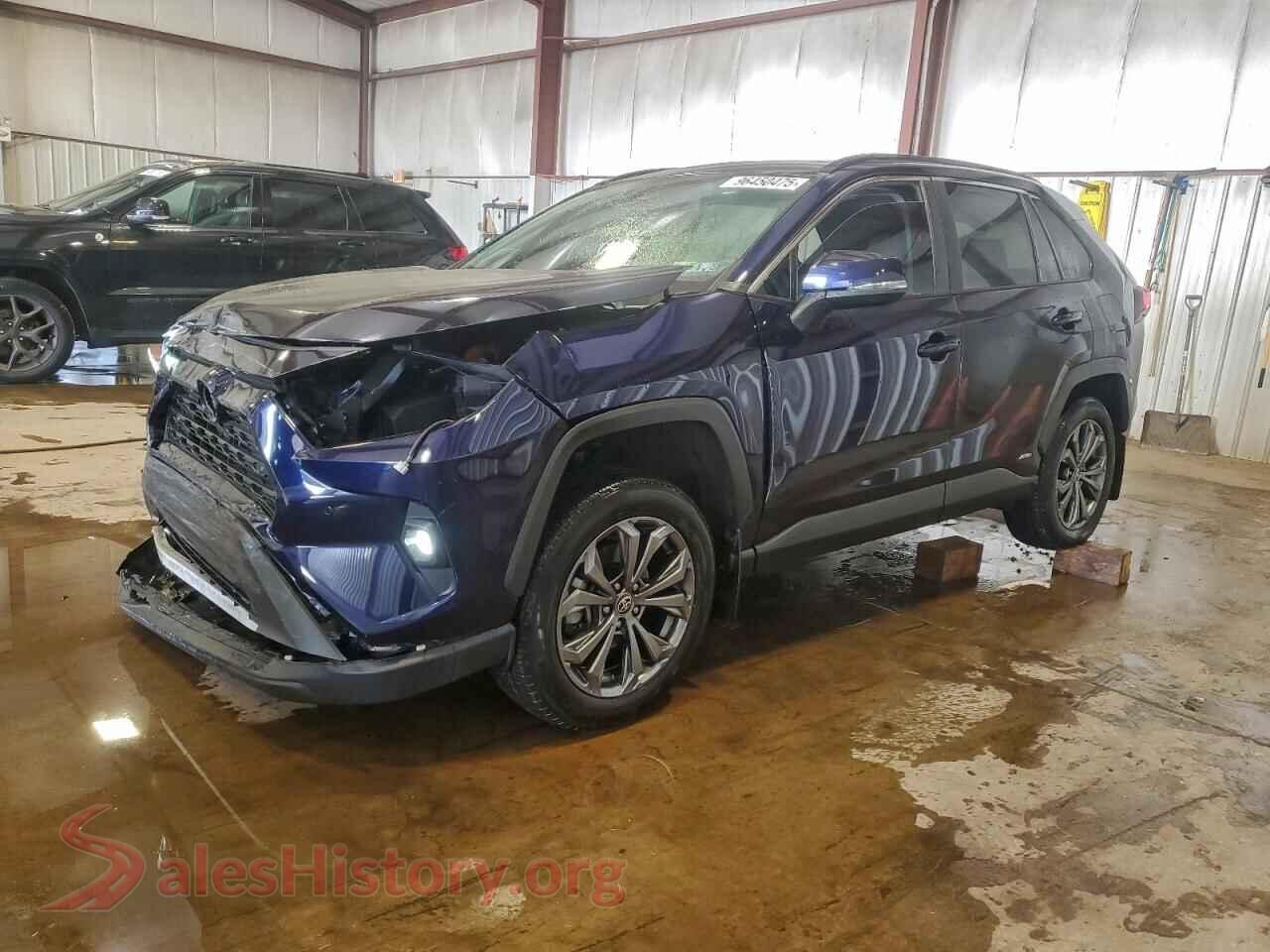 2022 TOYOTA RAV4 — VIN 4T3B6RFVXNU075564