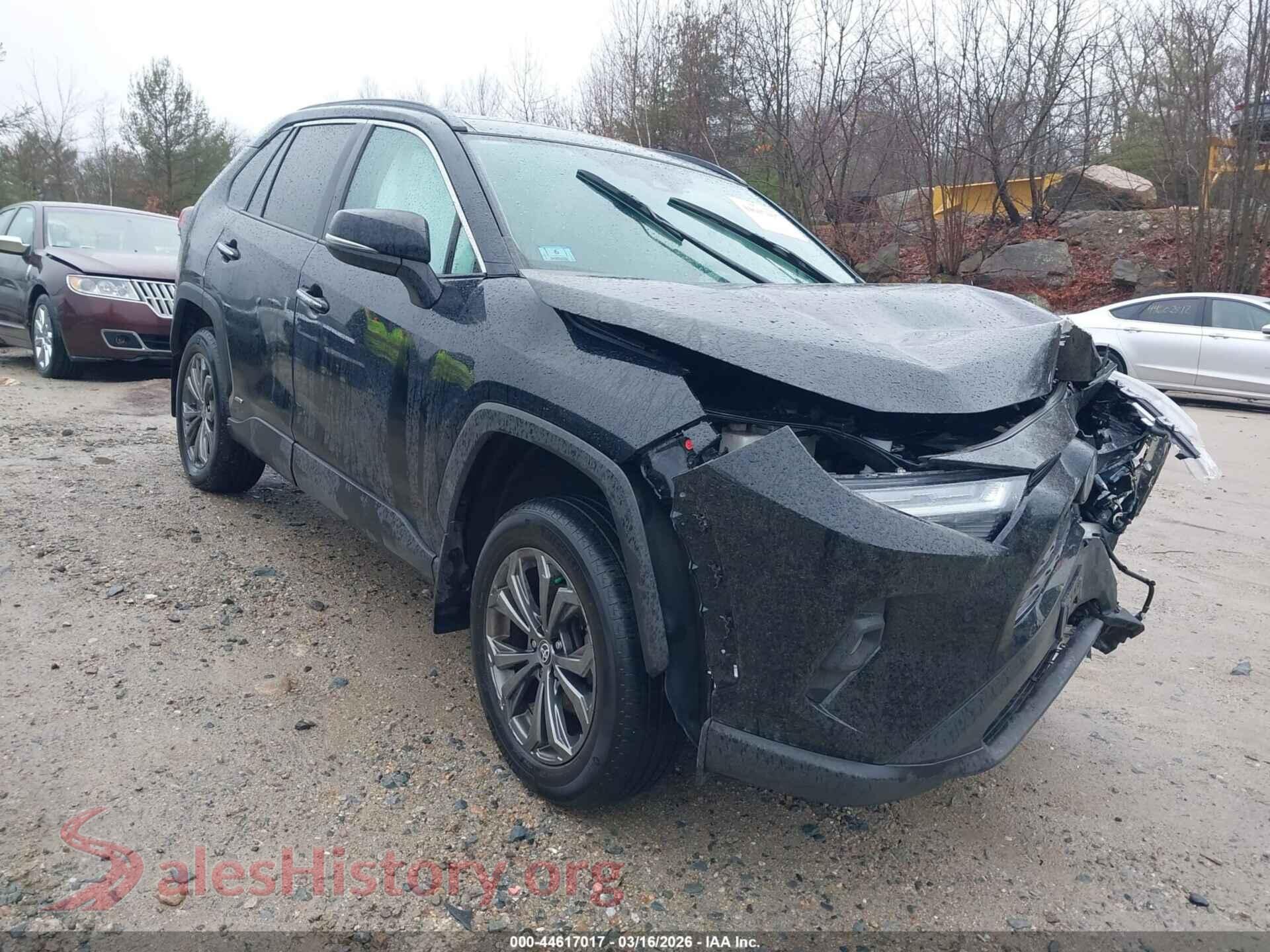 2022 TOYOTA RAV4 HYBRID — VIN 4T3D6RFV3NU094806