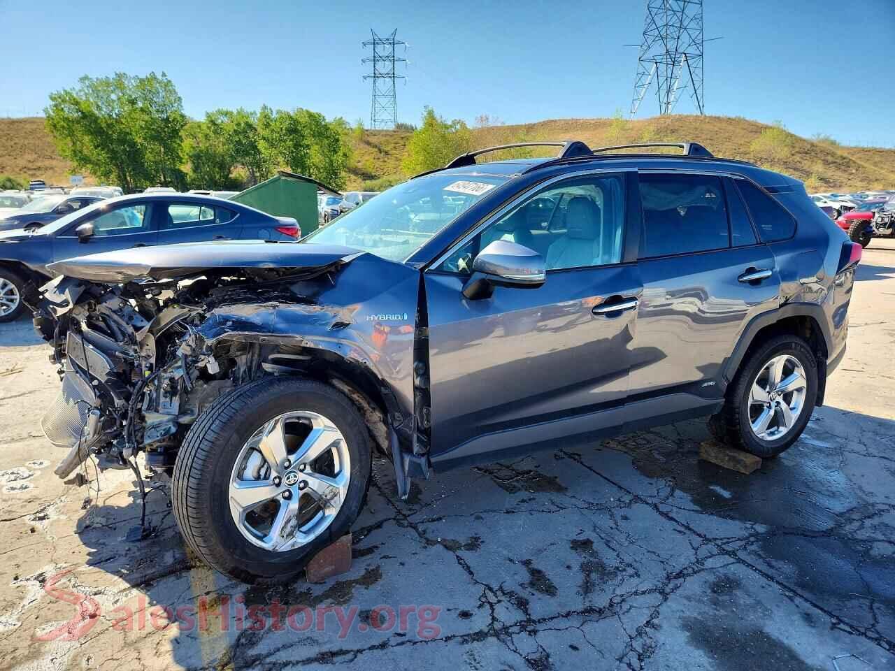 2021 TOYOTA RAV4 — VIN 4T3D6RFV5MU060977