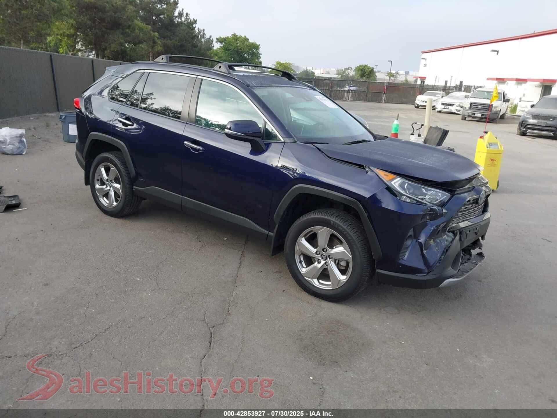 2021 TOYOTA RAV4 HYBRID — VIN 4T3D6RFV9MU013385