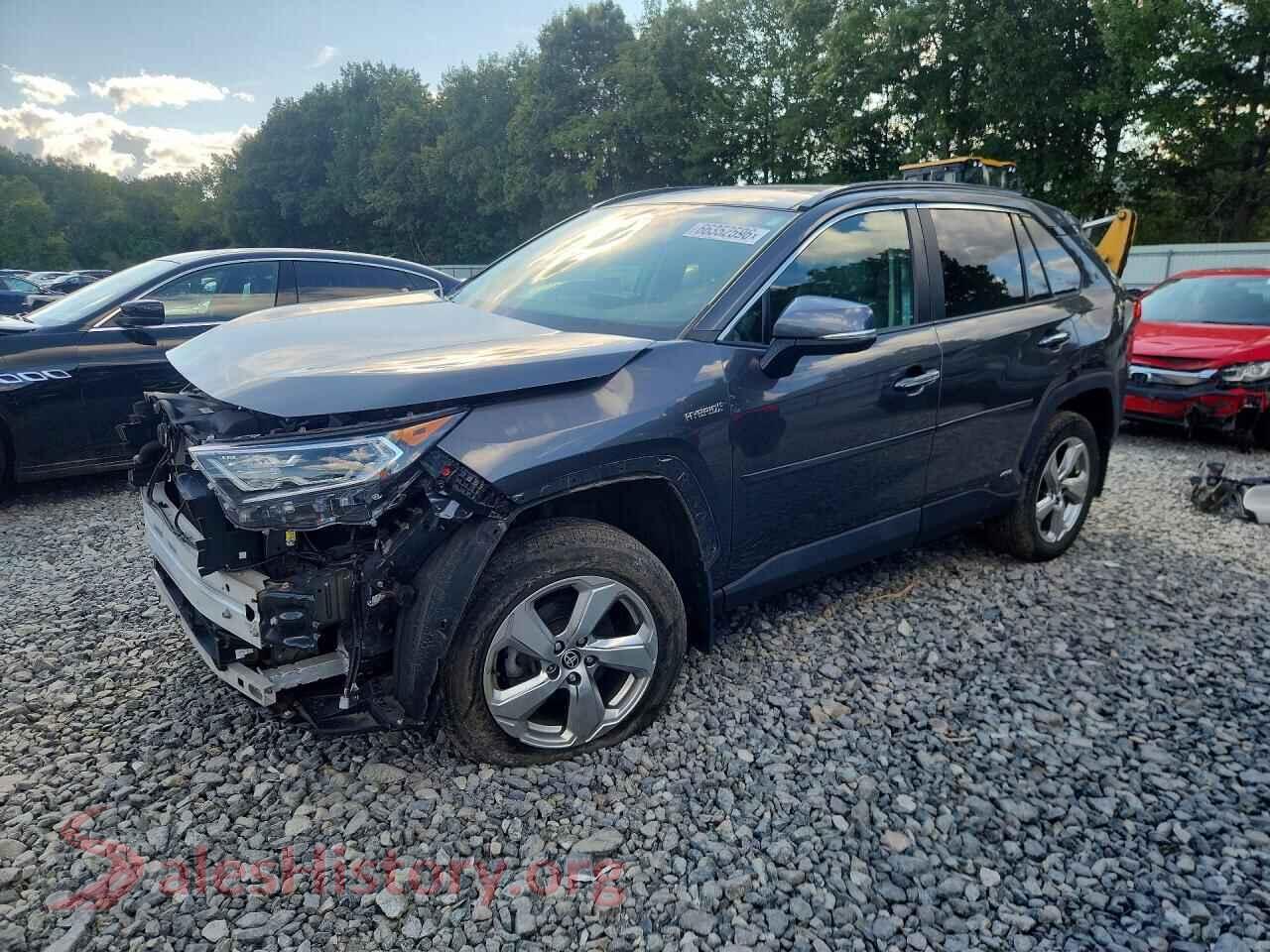 2021 TOYOTA RAV4 — VIN 4T3D6RFV9MU050341