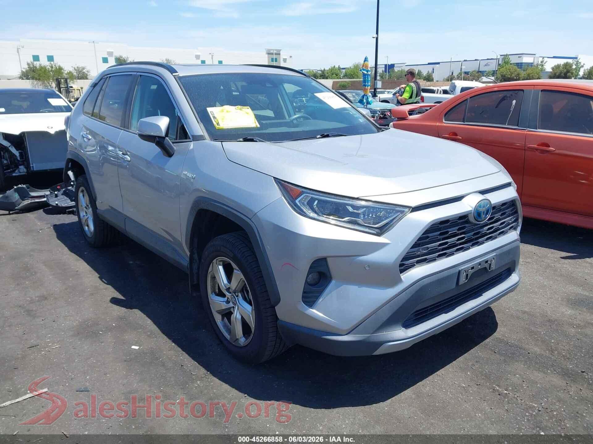 2020 TOYOTA RAV4 HYBRID — VIN 4T3DWRFV3LU004793