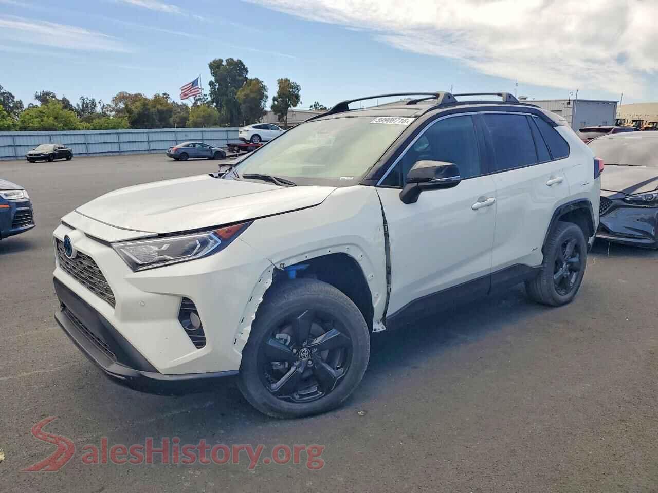 2021 TOYOTA RAV4 — VIN 4T3E6RFV4MU058657