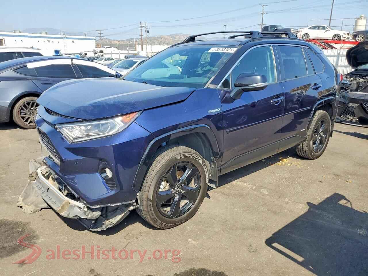 2021 TOYOTA RAV4 — VIN 4T3E6RFV8MU039805