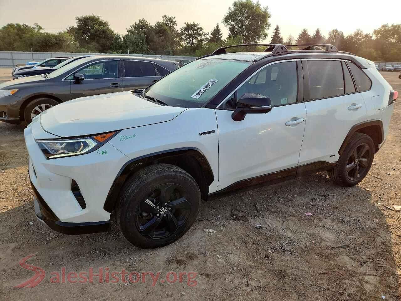 2021 TOYOTA RAV4 — VIN 4T3E6RFV8MU040579