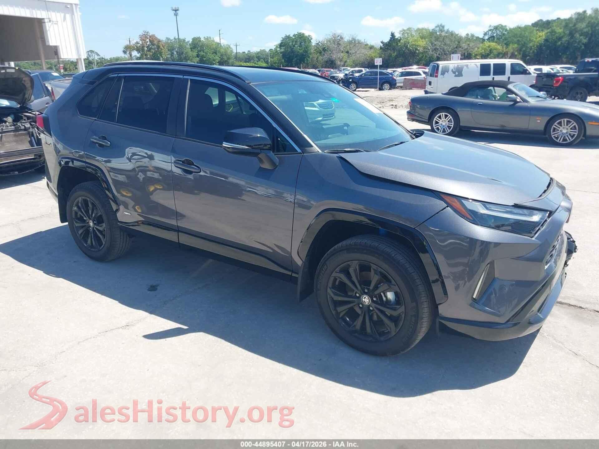 2025 TOYOTA RAV4 HYBRID — VIN 4T3E6RFV8SU180399
